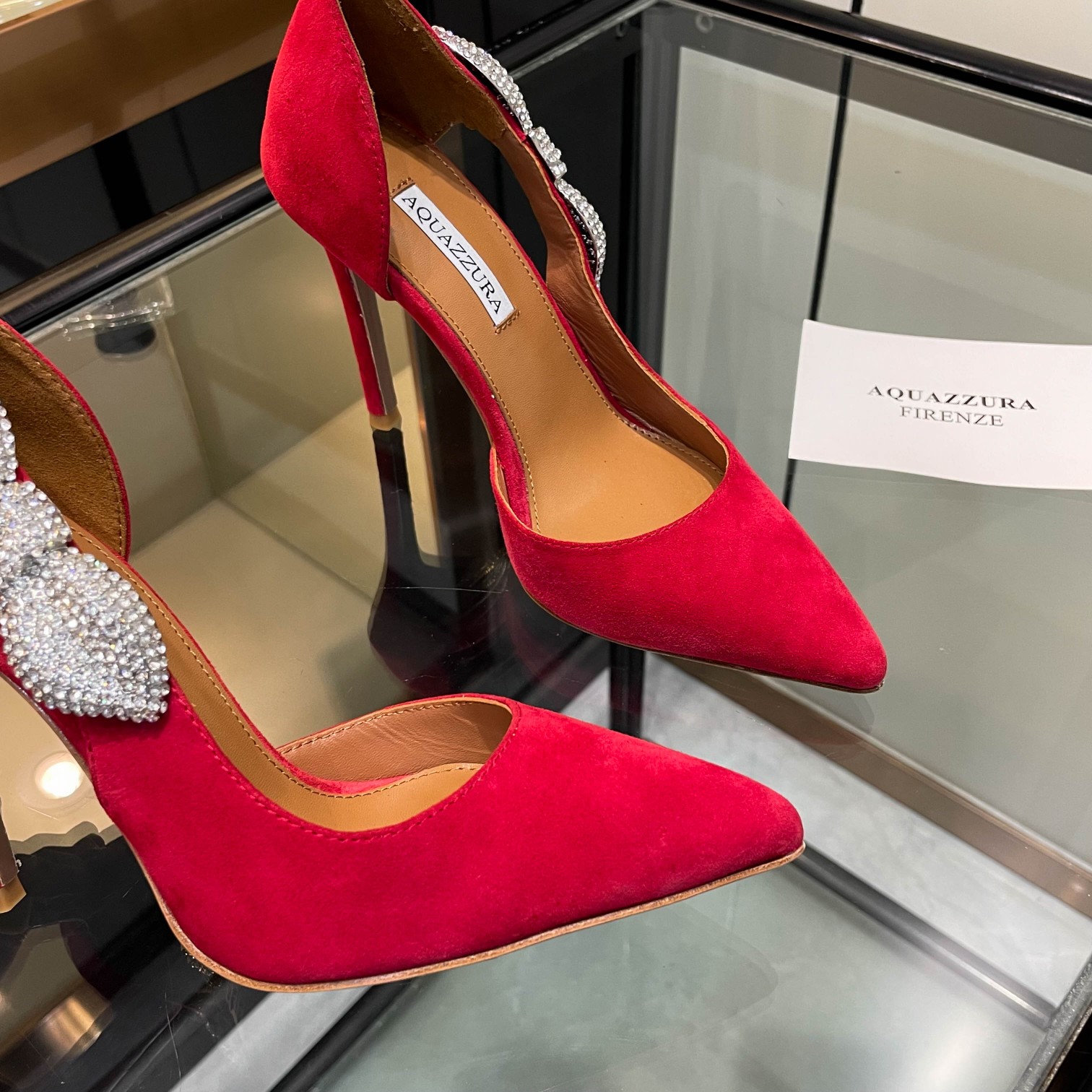[Aquazzura] 2024 High-Quality One-Shoe-Shoe Collection Featuring Sparkling Details - 图片 4