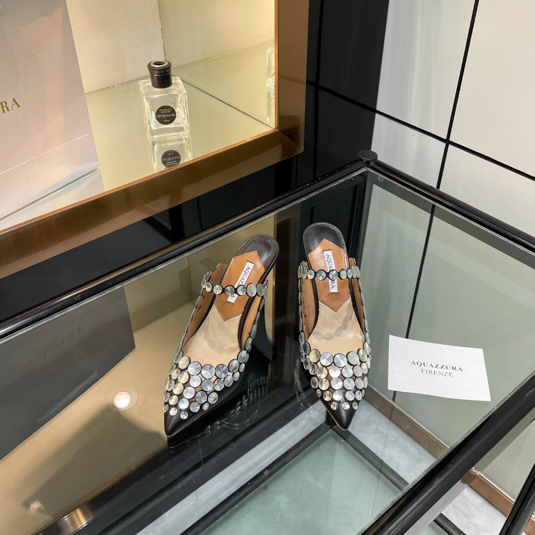 Unknown Aquazzura2025 新款拖鞋