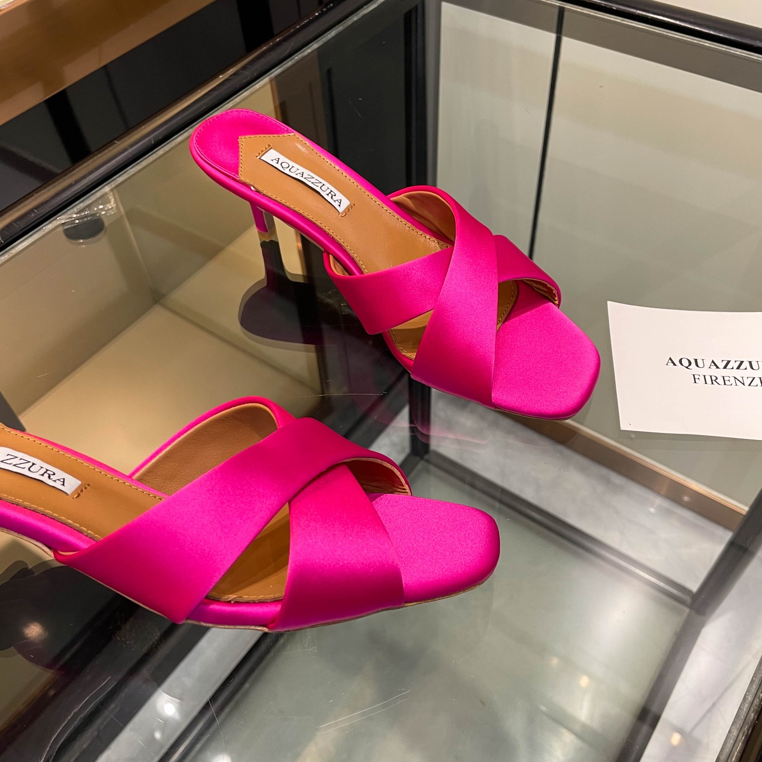 [Aquazzura] Cross-laced Silk Slippers for Comfortable Walking, Prototype Development - 图片 6