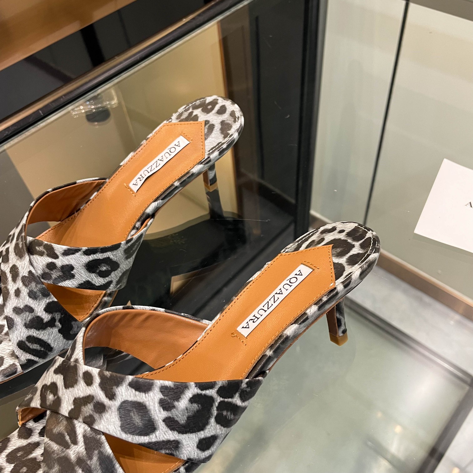[Aquazzura] New Crossband Silk Slippers with Comfortable Walk and Kindness - 图片 7