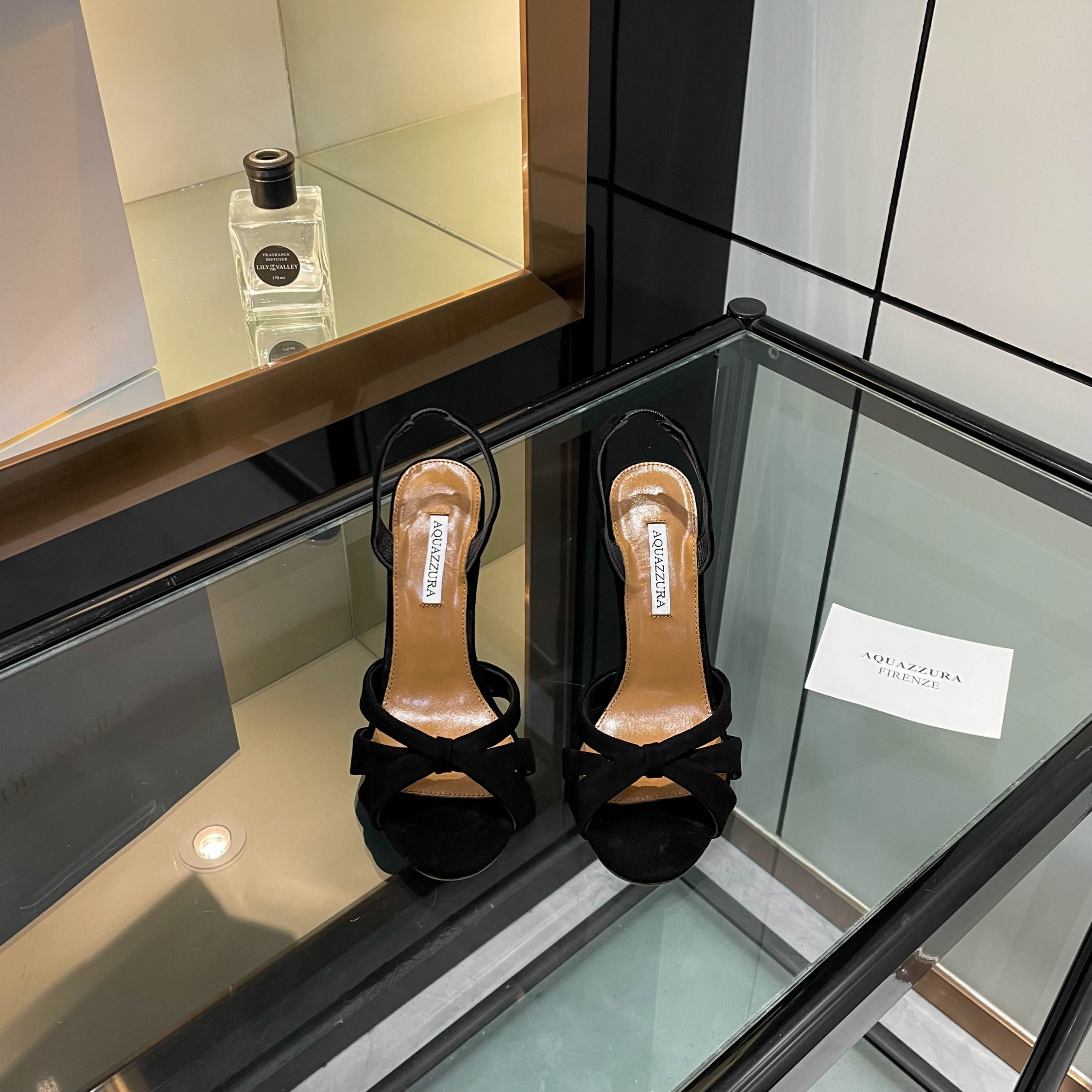 “Exclusive High-Heel Sandals: Top Quality, Custom Design, Italian Leather – Aquazzura Zenium Collection” - 图片 5