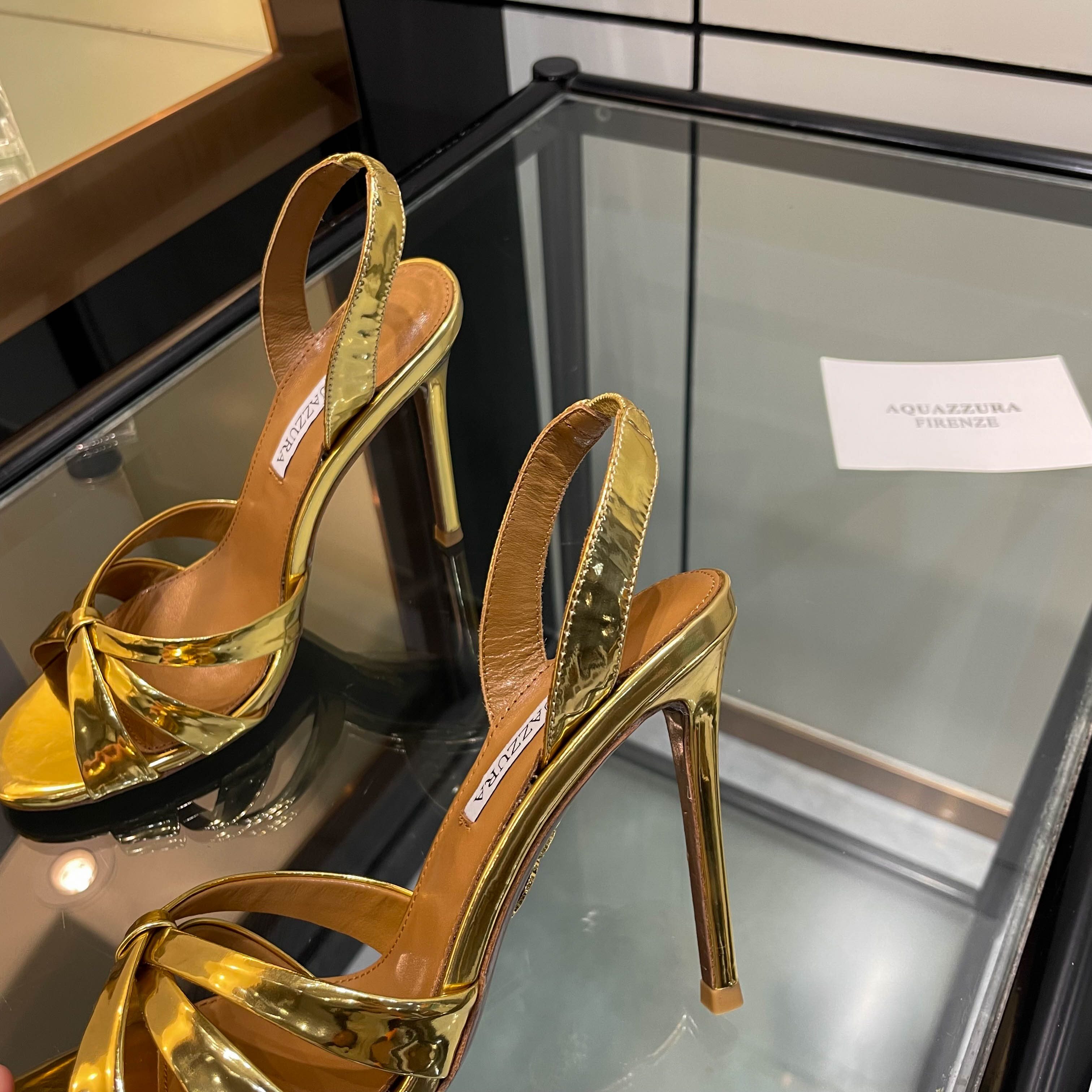 Aquazzura Top Version High Heel Sandals: Quality Substitution for Original Open-Set Design - 图片 4