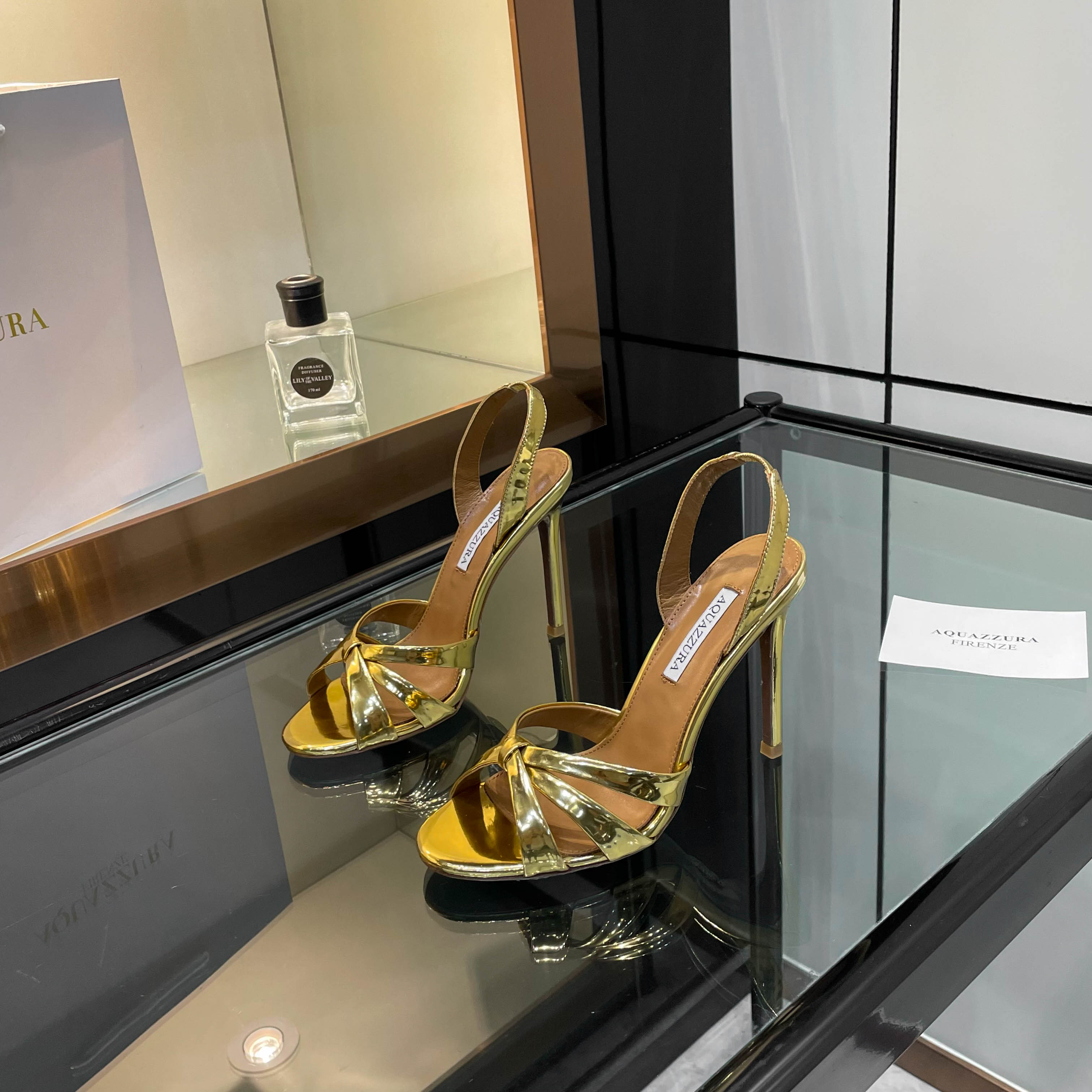 Aquazzura Top Version High Heel Sandals: Quality Substitution for Original Open-Set Design - 图片 7