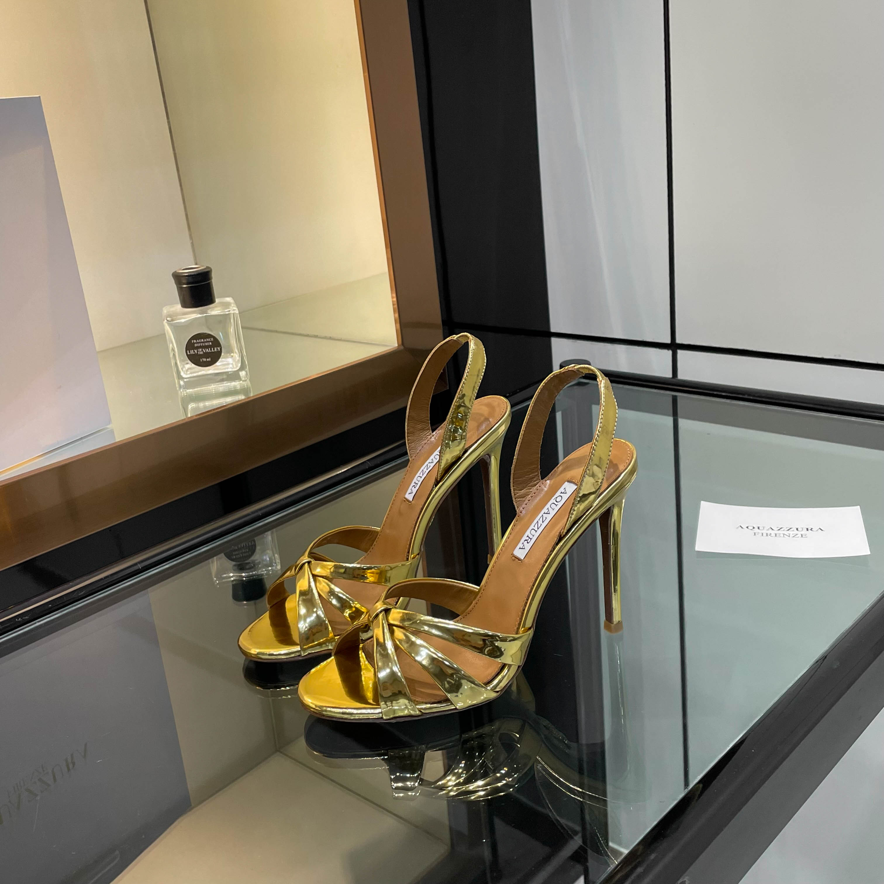 Aquazzura Top Version High Heel Sandals: Quality Substitution for Original Open-Set Design - 图片 2