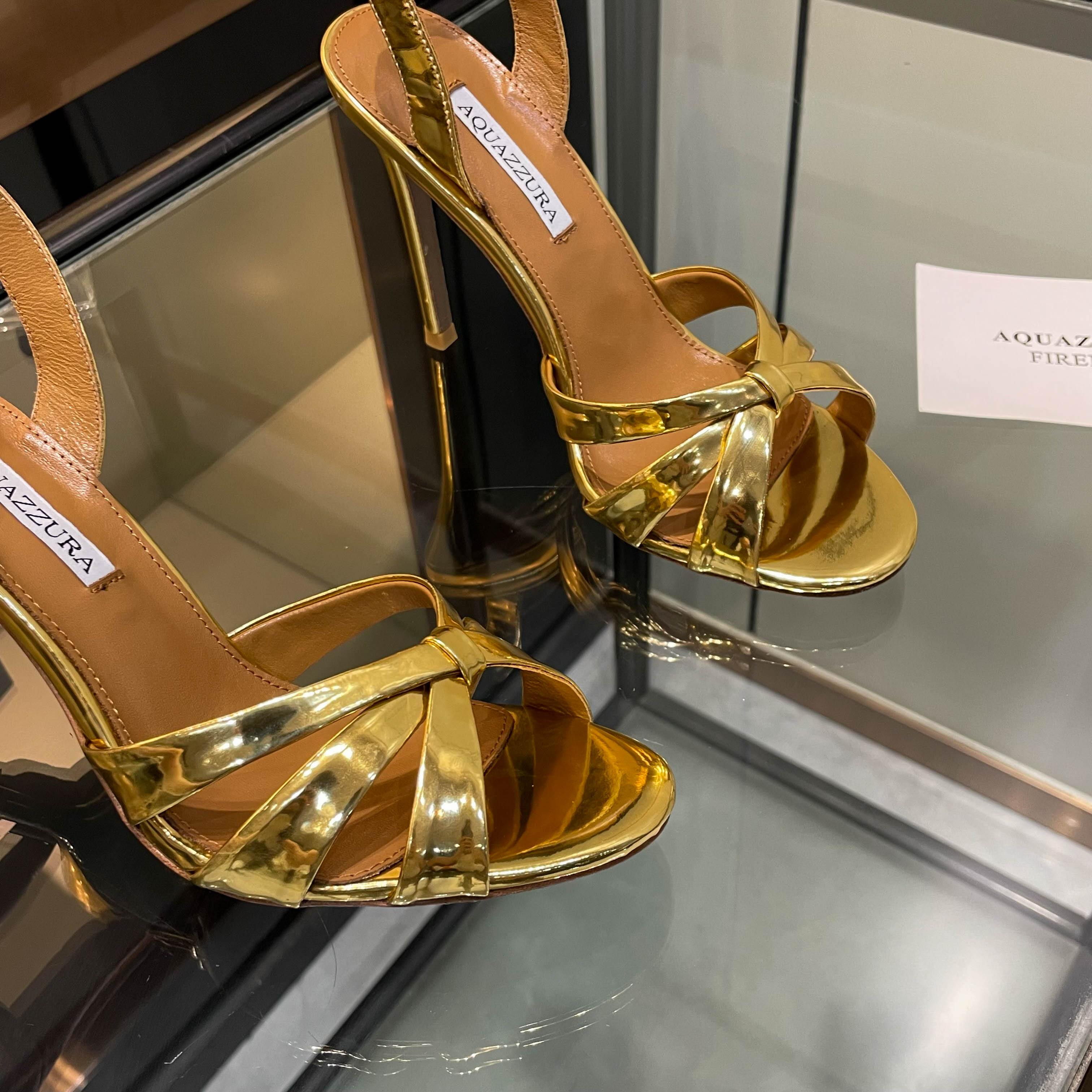 Aquazzura Top Version High Heel Sandals: Quality Substitution for Original Open-Set Design - 图片 6