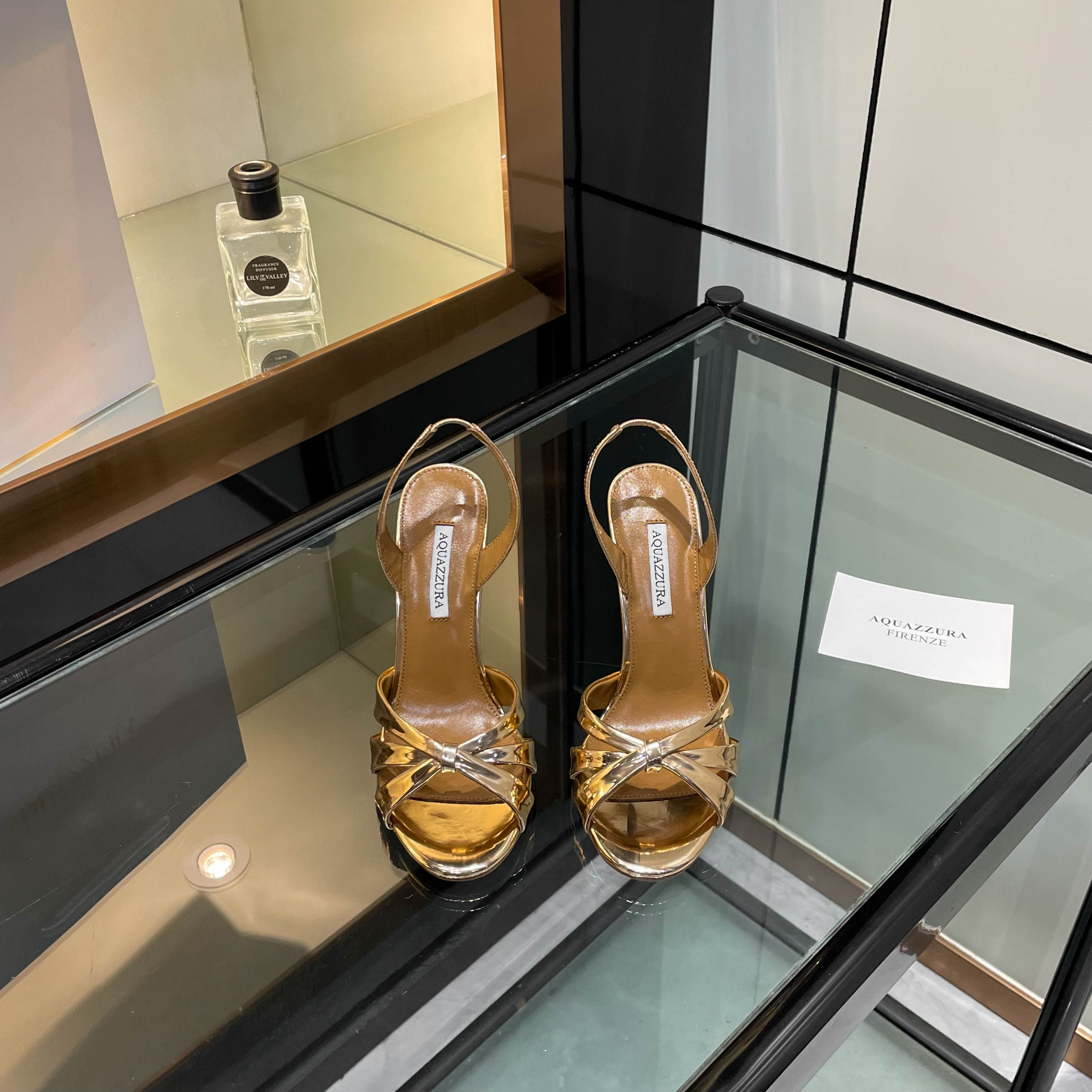 “Exclusive Aquazzura High-Heel Sandals: Top Quality, Custom Design, Italian Craftsmanship” - 图片 6