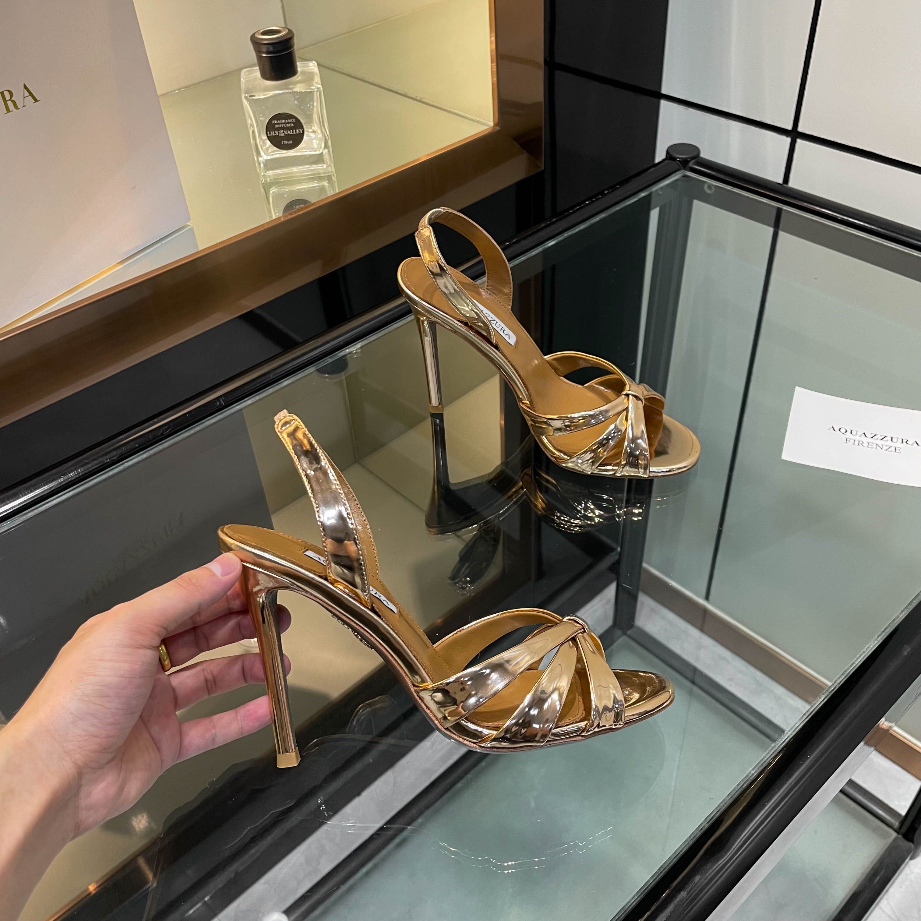 “Exclusive Aquazzura High-Heel Sandals: Top Quality, Custom Design, Italian Craftsmanship” - 图片 3