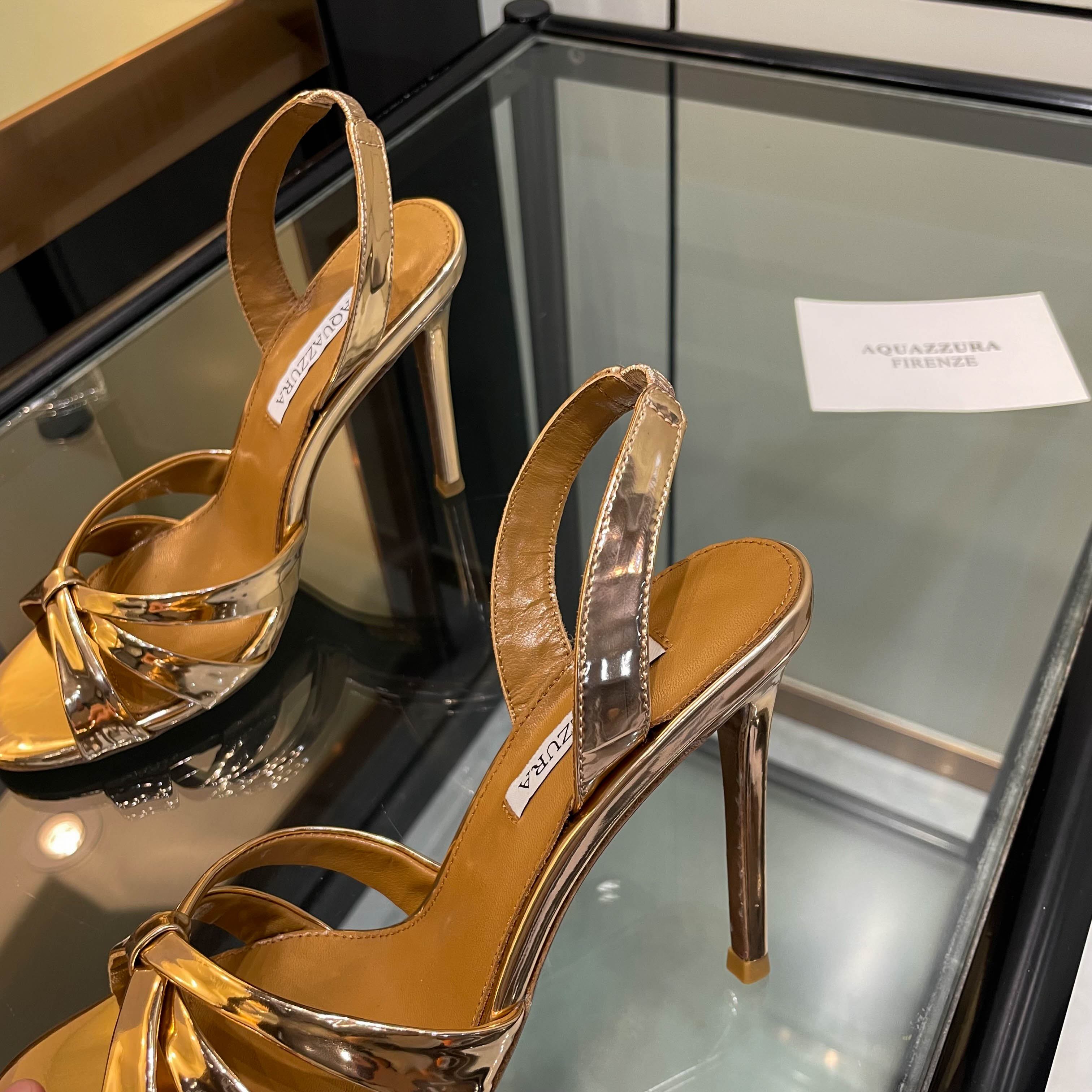 “Exclusive Aquazzura High-Heel Sandals: Top Quality, Custom Design, Italian Craftsmanship” - 图片 5