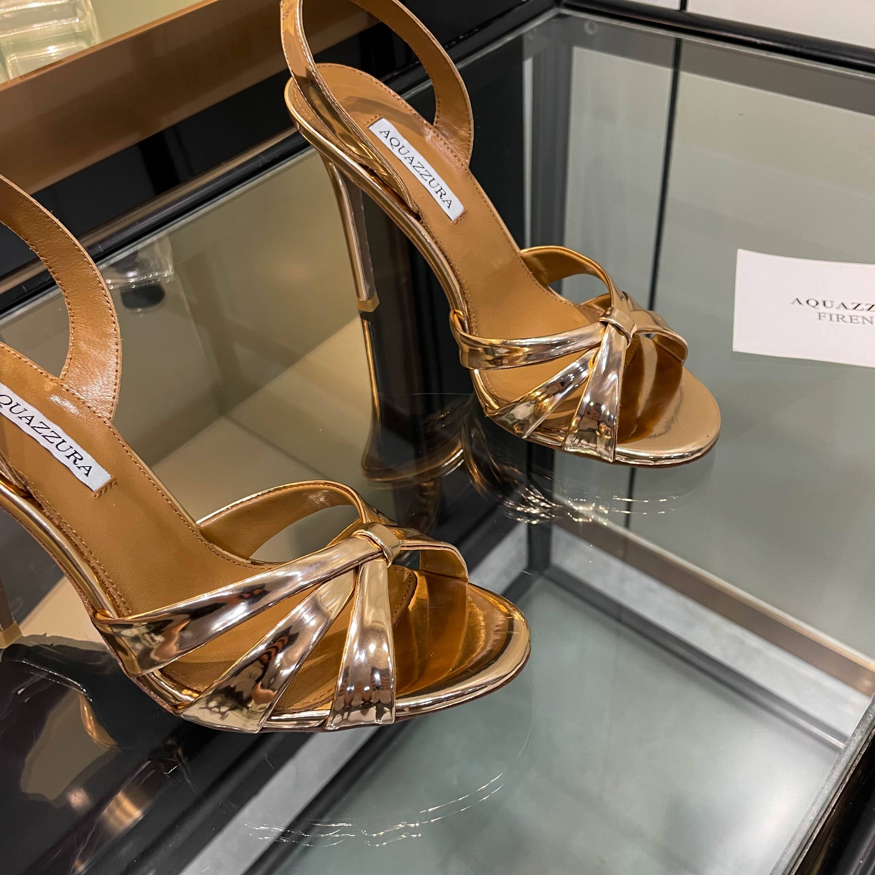 “Exclusive Aquazzura High-Heel Sandals: Top Quality, Custom Design, Italian Craftsmanship” - 图片 4