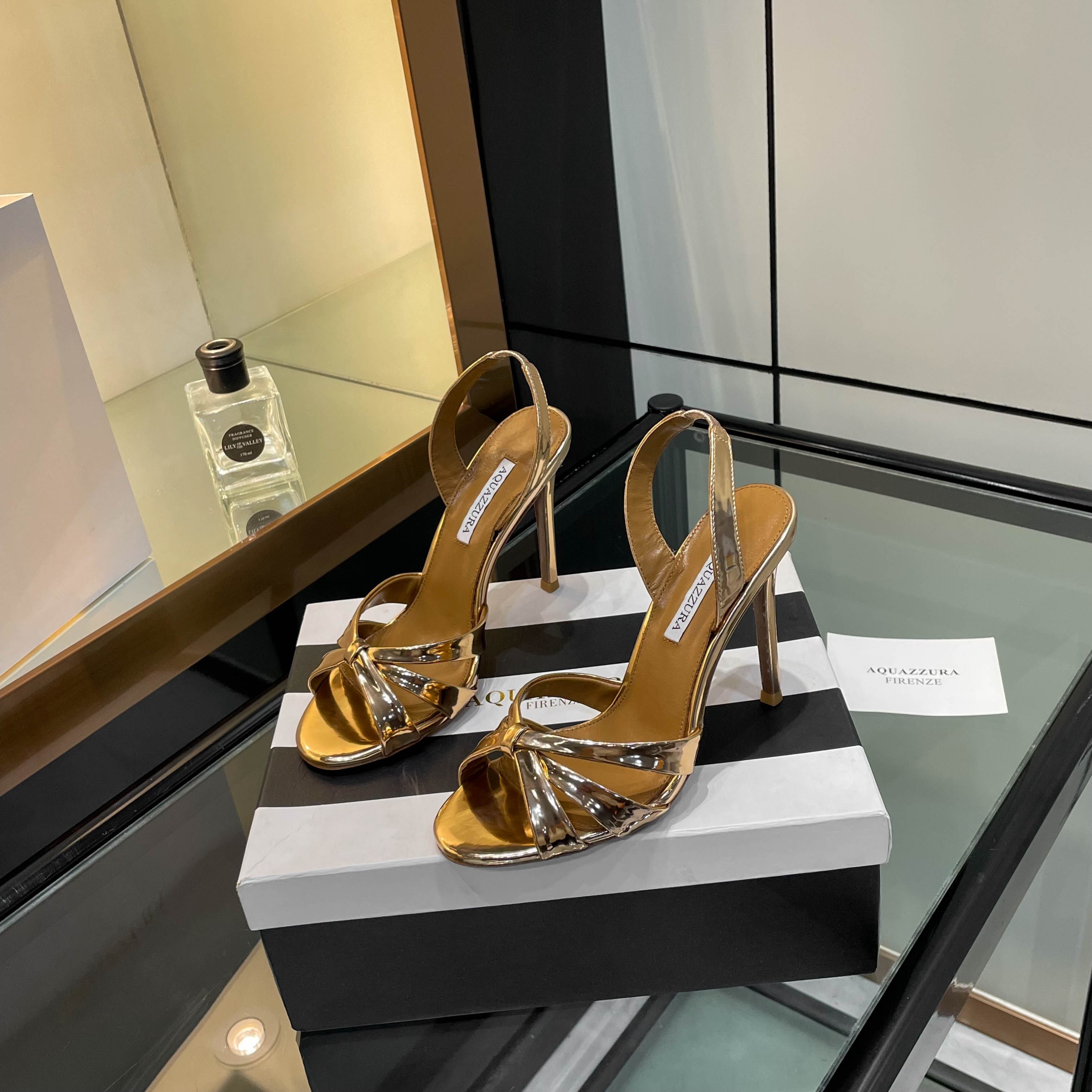 “Exclusive Aquazzura High-Heel Sandals: Top Quality, Custom Design, Italian Craftsmanship” - 图片 8