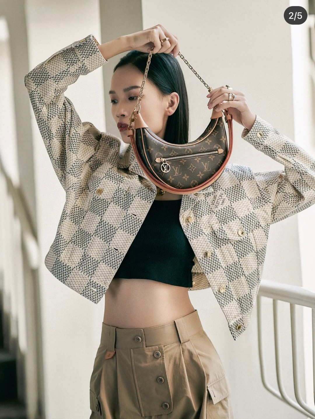 Louis Vuitton Loop Monogram shoulder everyday