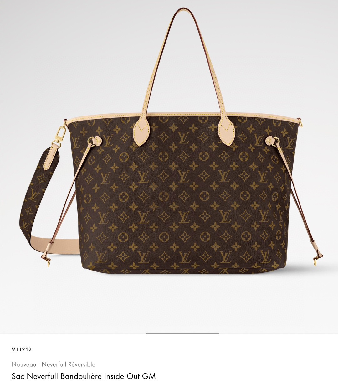 Louis Vuitton Neverfull Monogram GM everyday