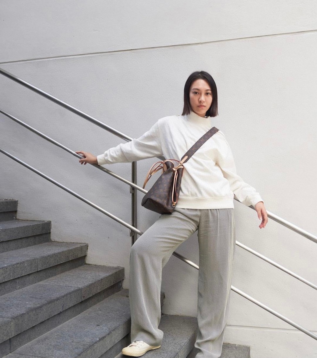 Louis Vuitton Neverfull Monogram Canvas tote everyday