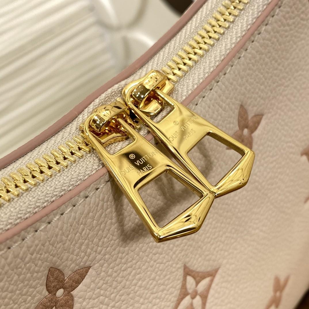 Louis Vuitton Boulogne Monogram Empreinte Cream Beige crossbody everyday