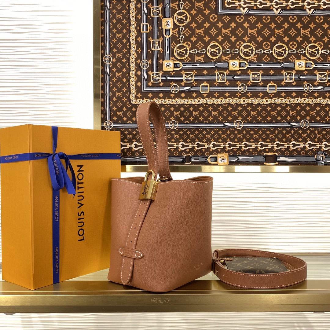 Louis Vuitton All In BB Brown leather BB shoulder everyday