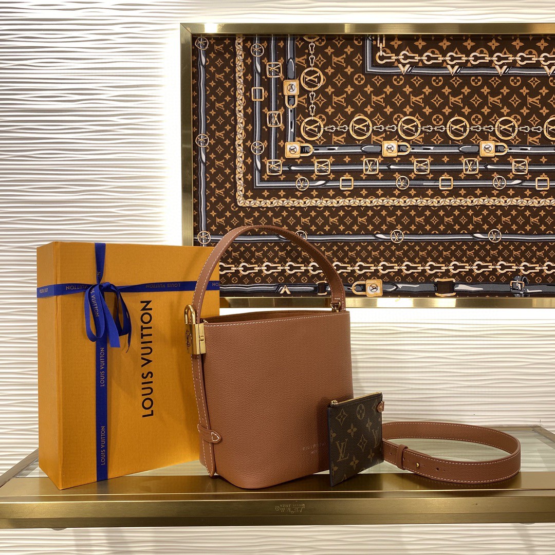 Louis Vuitton All In BB Brown leather BB shoulder everyday