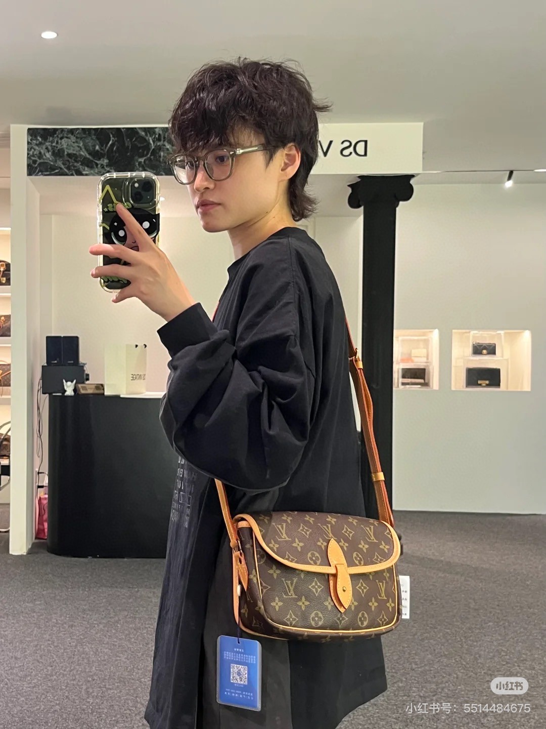Louis Vuitton M42248 Monogram shoulder everyday