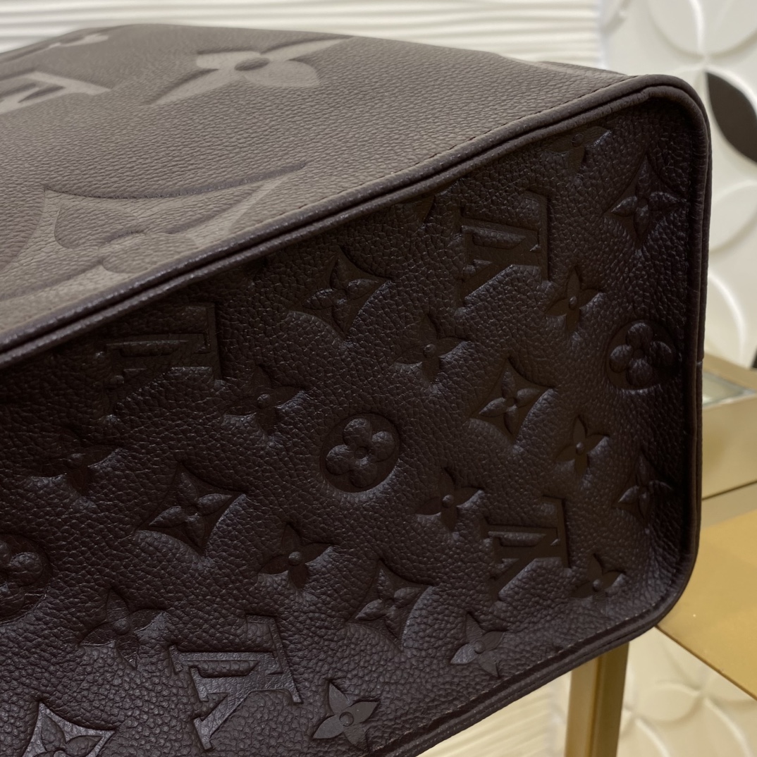 Louis Vuitton OnTheGo MM Dark Brown Monogram Empreinte MM tote everyday
