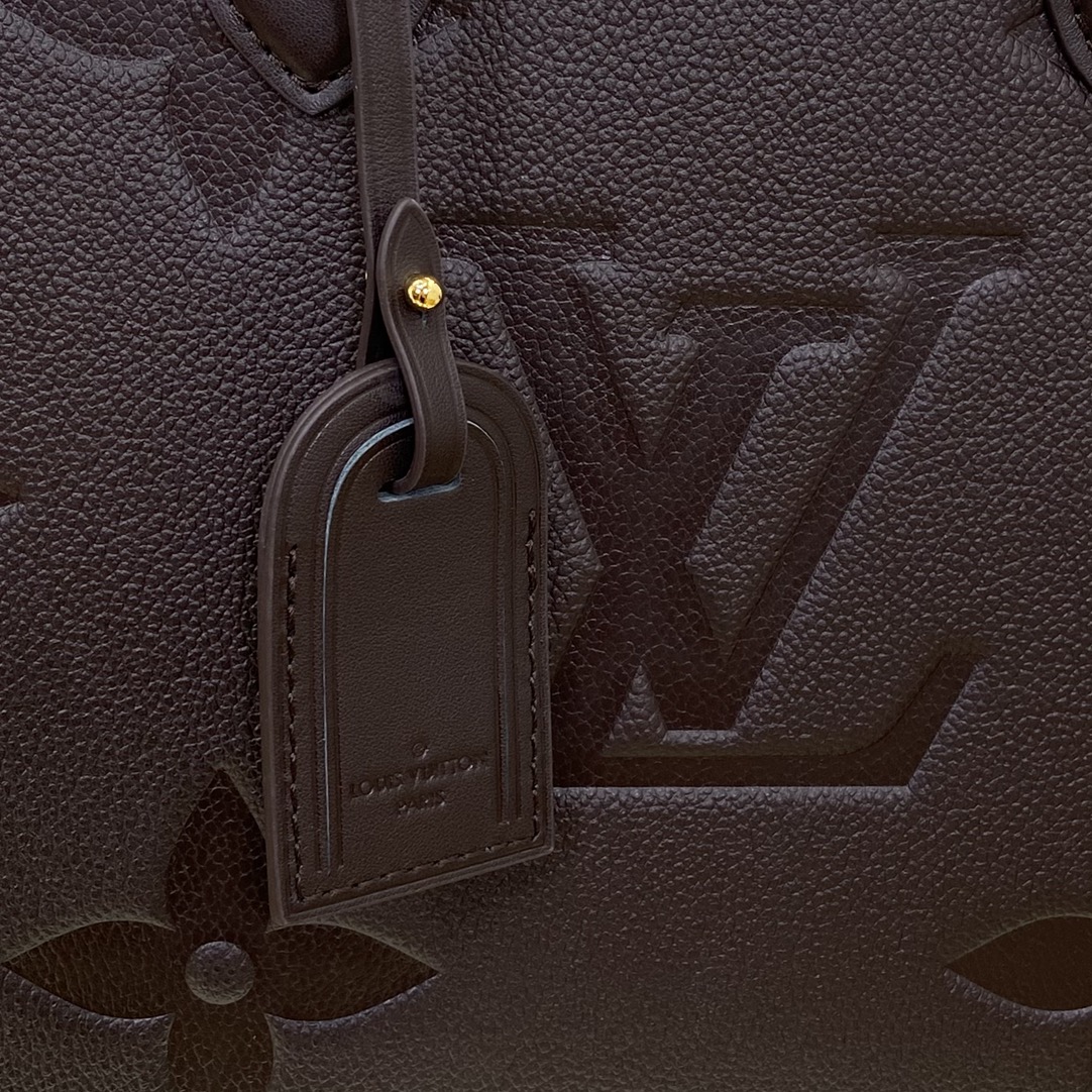 Louis Vuitton OnTheGo MM Dark Brown Monogram Empreinte MM tote everyday