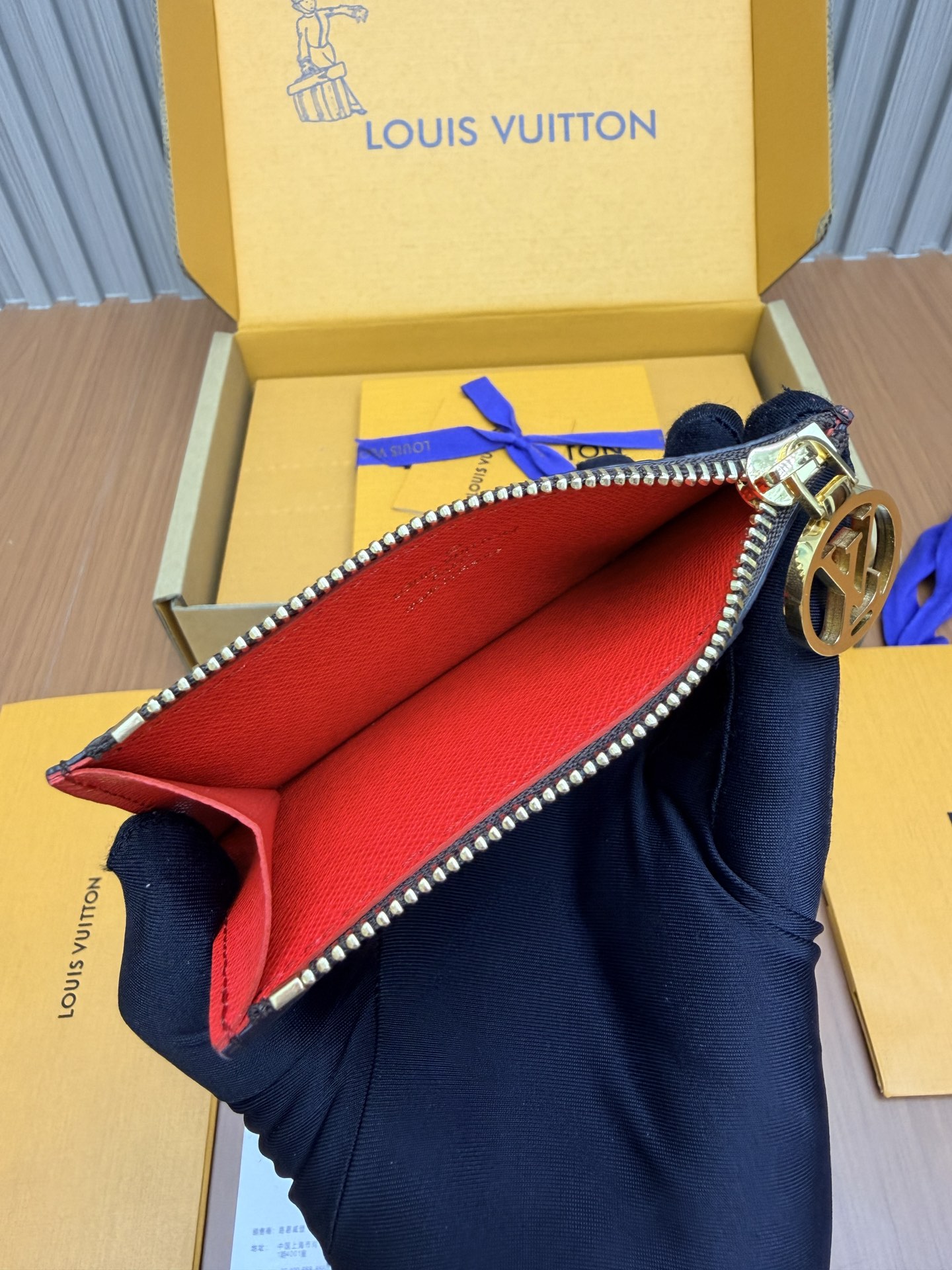 Louis Vuitton M81881 Monogram Red pouch shoulder