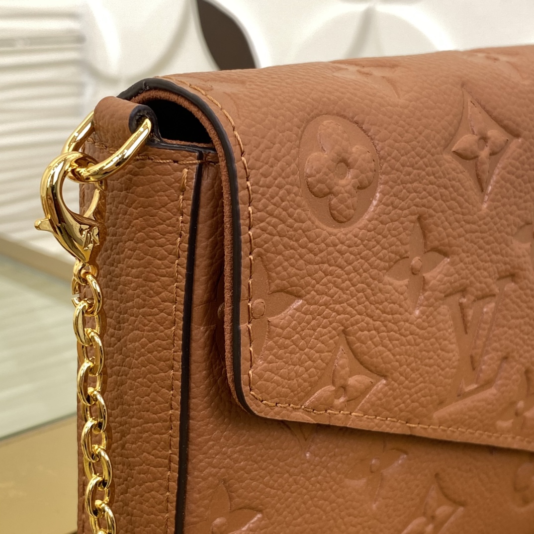 Louis Vuitton M61276 Brown Monogram Empreinte crossbody shoulder