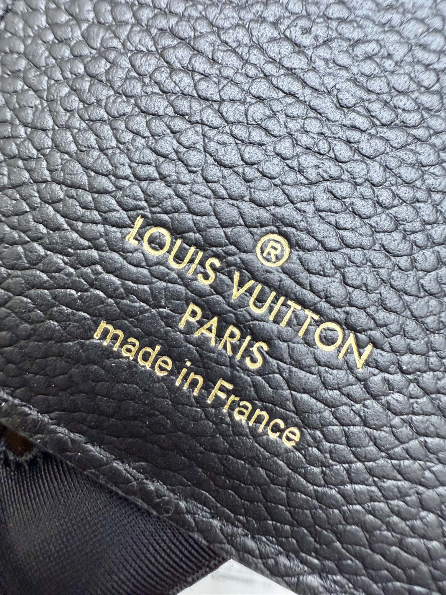 Louis Vuitton Victorine Black Monogram Empreinte everyday shoulder