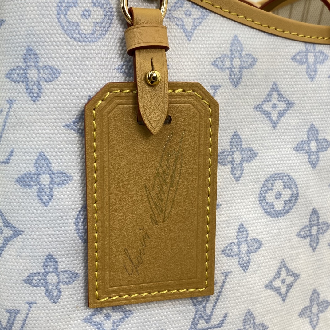 Louis Vuitton CarryAll Monogram Bleu Courrier shoulder everyday