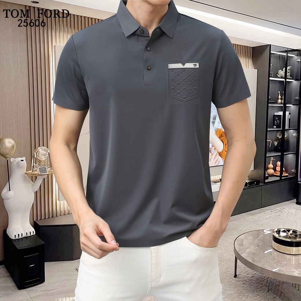 Tom Ford Spring/Summer Polo Suits: Ice-Sensored Ammonia Fabrics, Hipster Styles, Sizes M-4XL