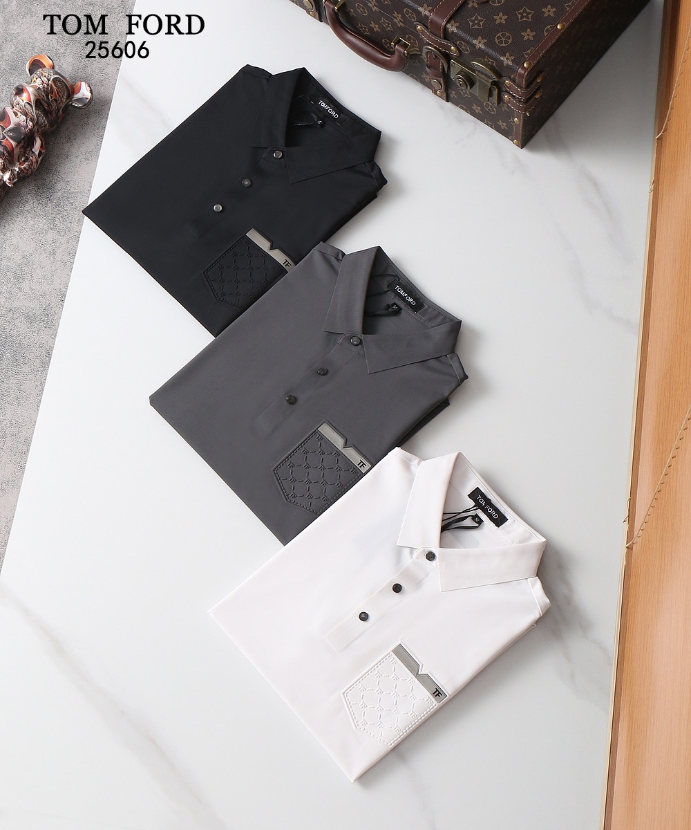 Tom Ford Spring/Summer Polo Suits: Ice-Sensored Ammonia Fabrics, Hipster Styles, Sizes M-4XL - 图片 5