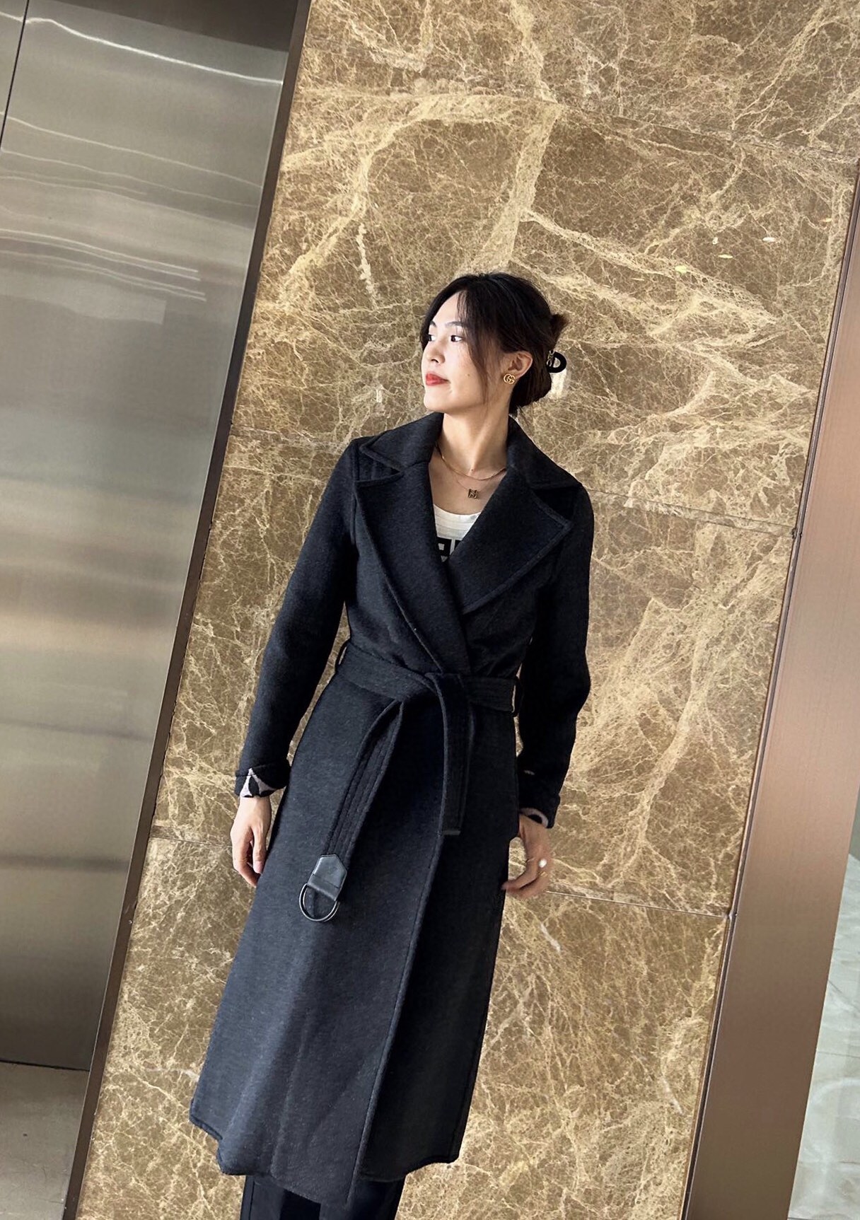 NO:932912,Clearance price, Louis Vuitto* double-sided cashmere long coat!  Code number 36/7, special price, no return, no exchange, no free shipping, louis vuitton,19860909清库价,Louis Vuitto* 双面呢山羊绒长款大衣！码数36/7,特价 不退不换不包邮,louis vuitton,,Women's clothing