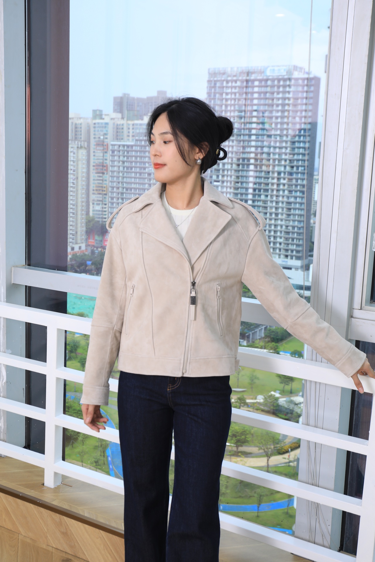 NO:932835,Clearance price, BC imported sheepskin zipper leather jacket, made of Italian lambskin!  Code number 38/2, special price, no return, no exchange, no free shipping, jackets & coats, sheepskin, sheep,19860909清库价,BC 进口羊猄皮拉链皮外套,意大利小羊皮材质！码数38/2,特价 不退不换不包邮,jackets & coats,sheepskin,sheep,,Women's clothing