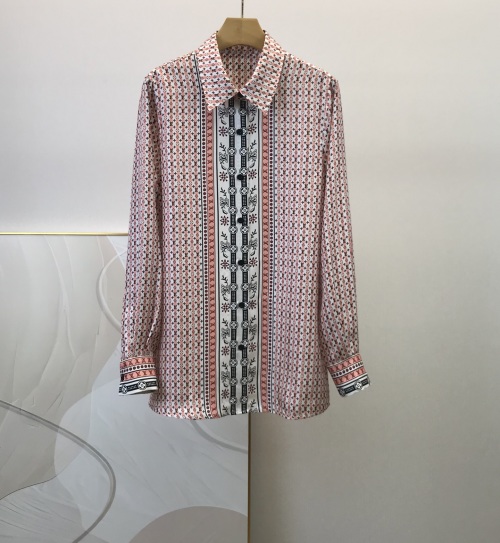Louis Vuitton Printed Silk Shirt - Long Sleeve, Button-Down, Designer Fashion 1 Louis Vuitton Printed Silk Shirt - Long Sleeve, Button-Down, Designer Fashion