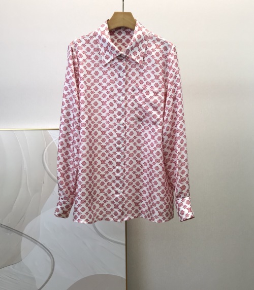 Louis Vuitton 2025 Pre-Fall Printed Silk Shirt - Smooth Comfort & Style 1 Louis Vuitton 2025 Pre-Fall Printed Silk Shirt - Smooth Comfort & Style