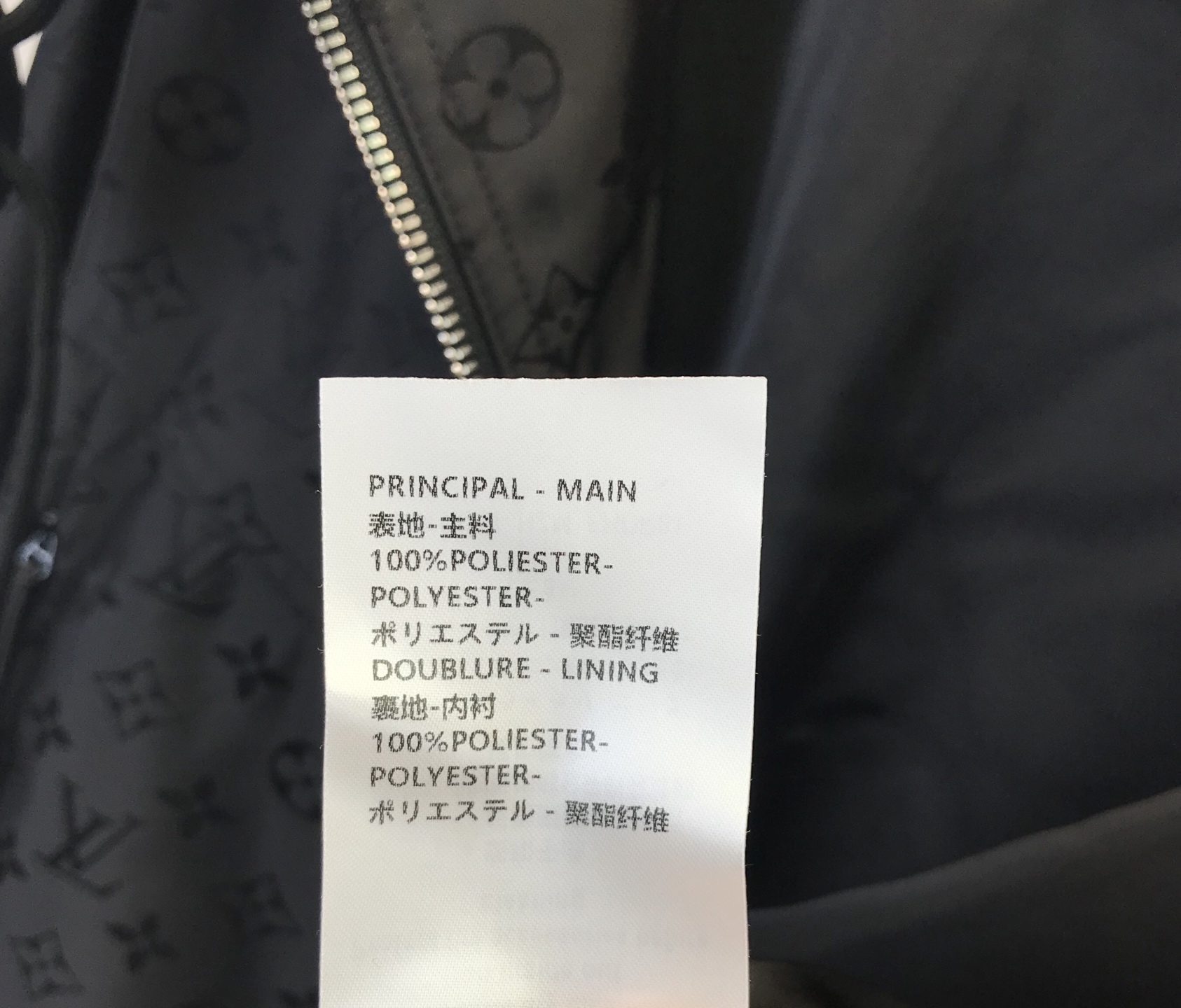 louis vuitton monogram jacquard hooded jacket