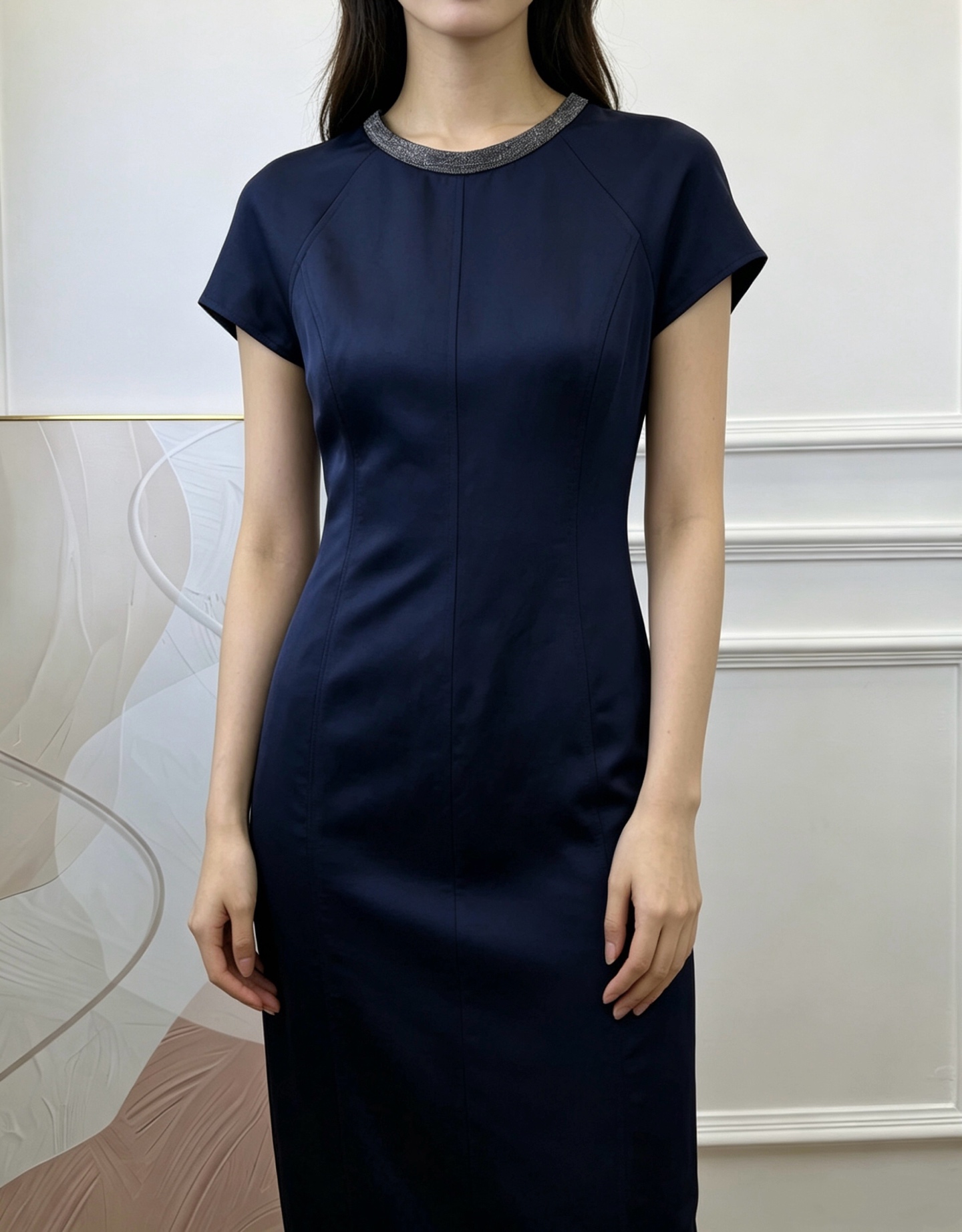 NO:932946,Welfare BC 2026 spring and summer new bead chain linen long dress, imported fabrics, smooth texture, slim fit, fitted version, the upper body shows a noble temperament, ready for sale!  Code number 36 38 40 42, special price, no return, no exchange, no free shipping, skirts,19860909福利 BC 2026春夏新款珠链亚麻长款连衣裙,进口面料,质感顺滑,修身立裁,合身版型,上身尽显高贵气质,现货！码数36 38 40 42,特价 不退不换不包邮,skirts,,Women's clothing