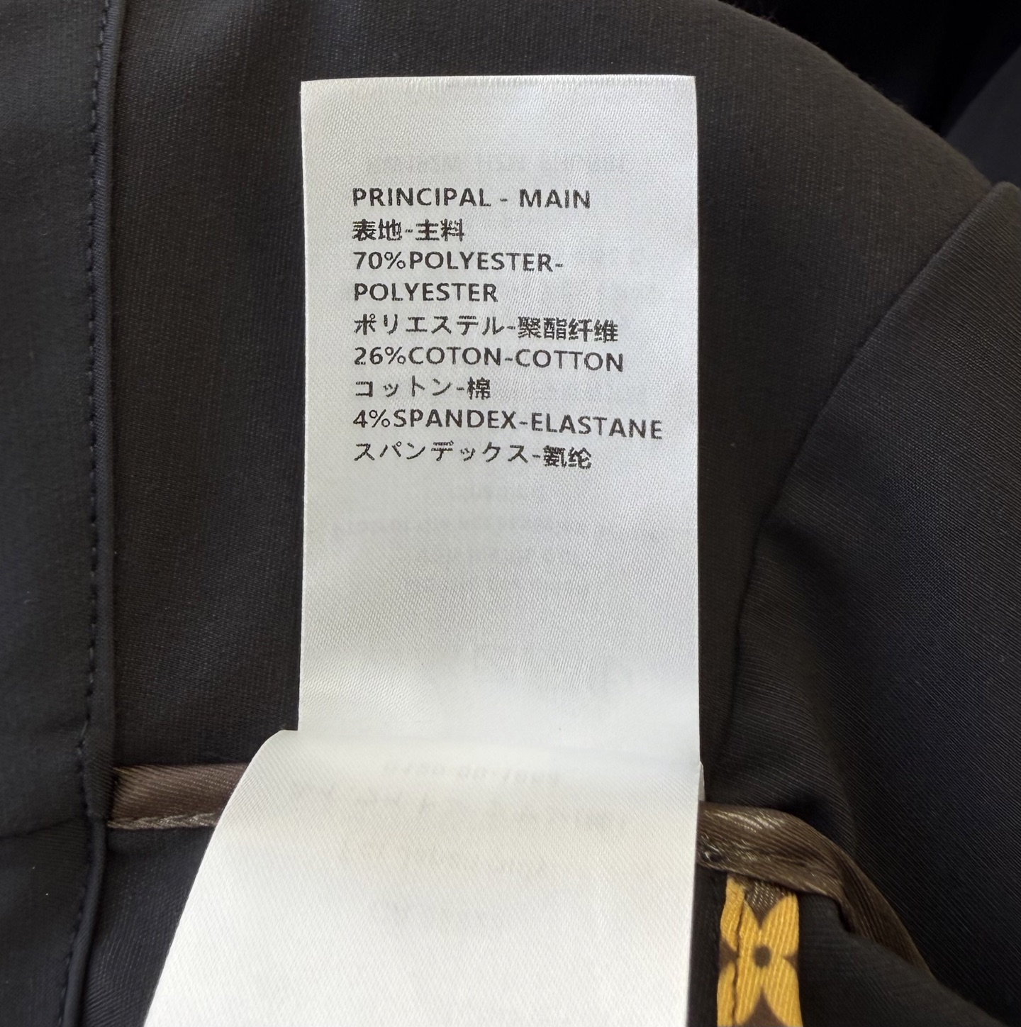 louis vuitton monogram accent hooded parka