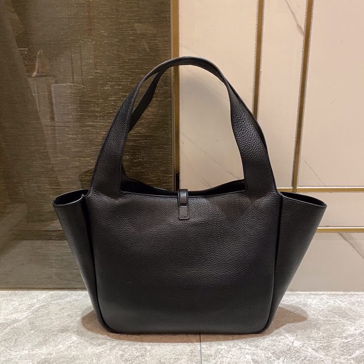 Saint Laurent ysl bea soft deerskin hobo tote