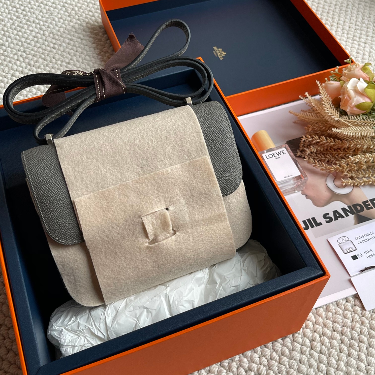 Hermès As shown in the picture, limited edition, complete set, blue box