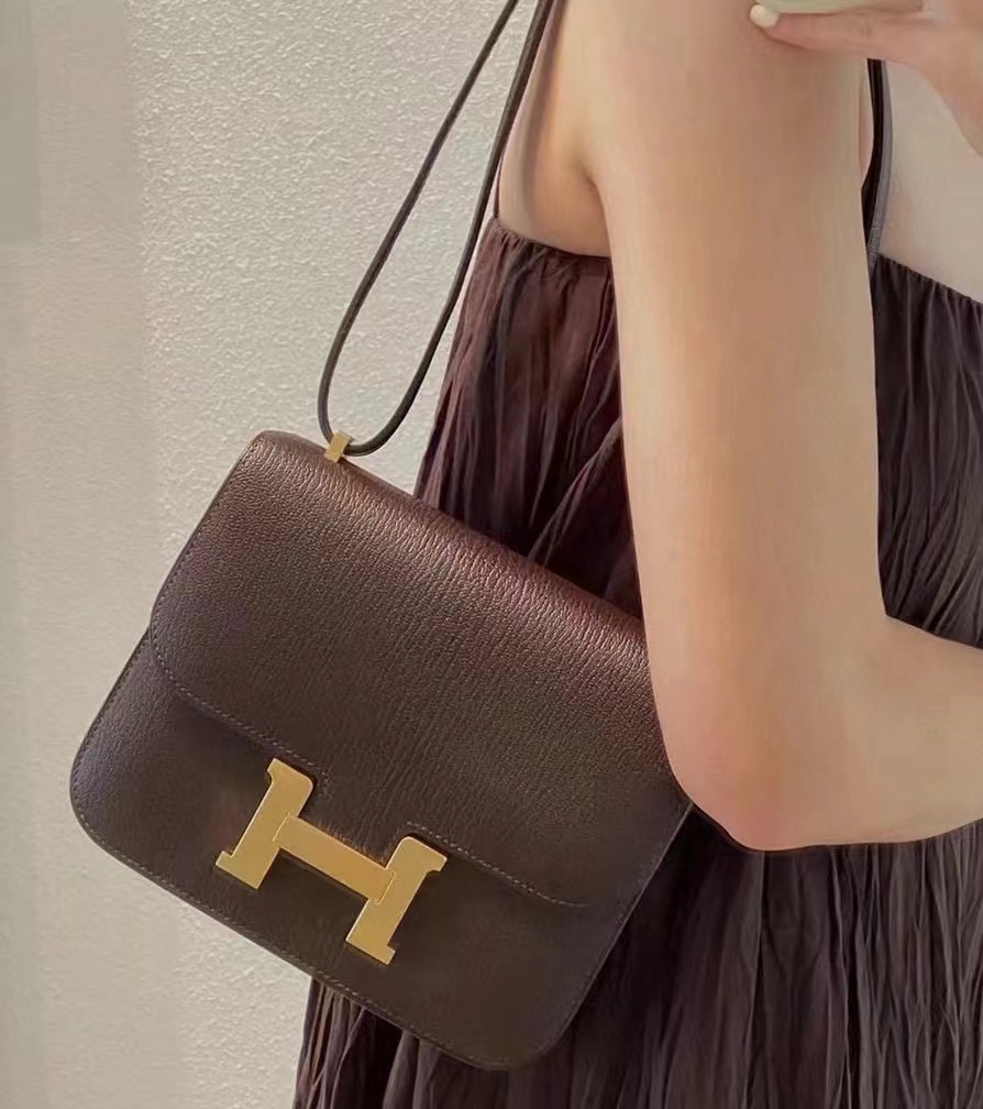Hermès Super tasteful and rare color 41 Havana
