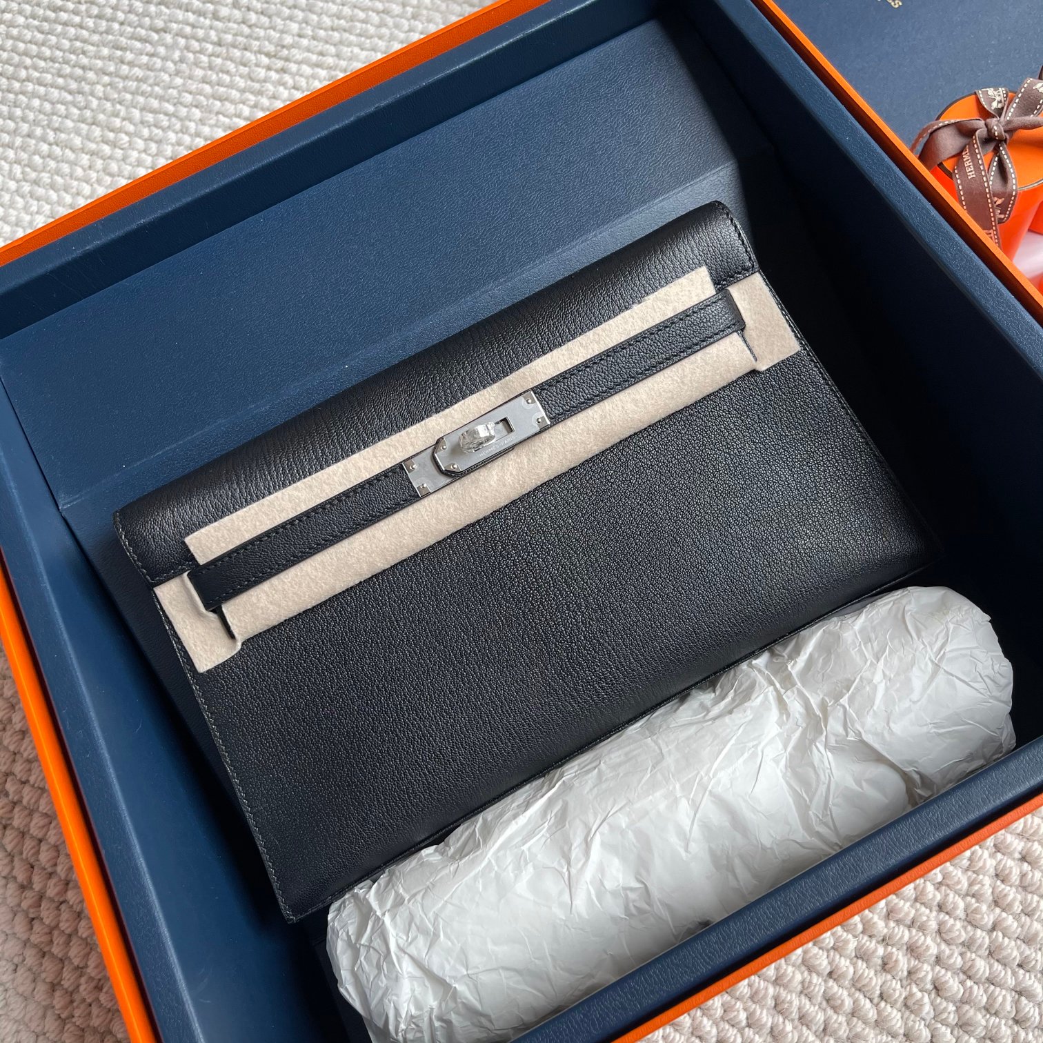 Hermès Limited edition blue packaging...