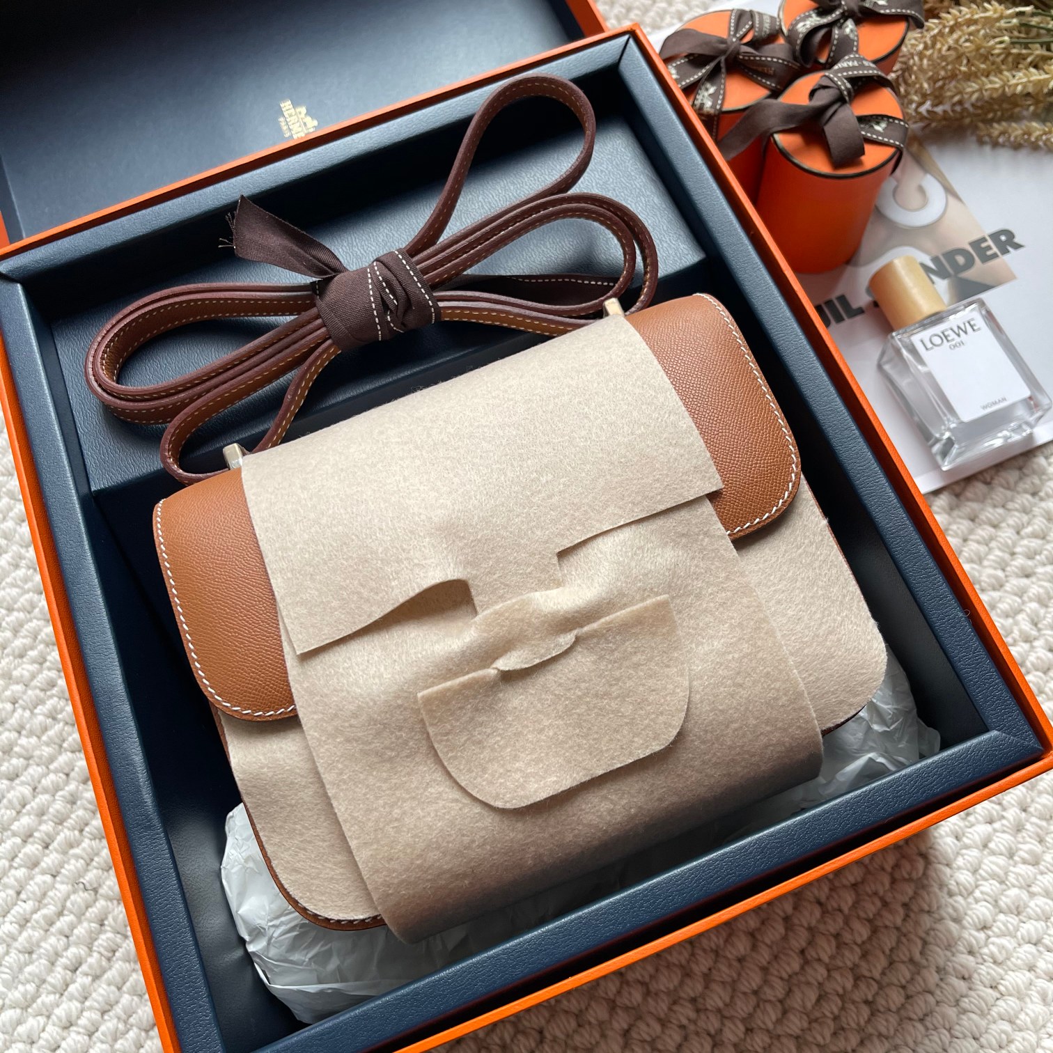 Hermès Complete set of limited blue box ~ ceiling configuration