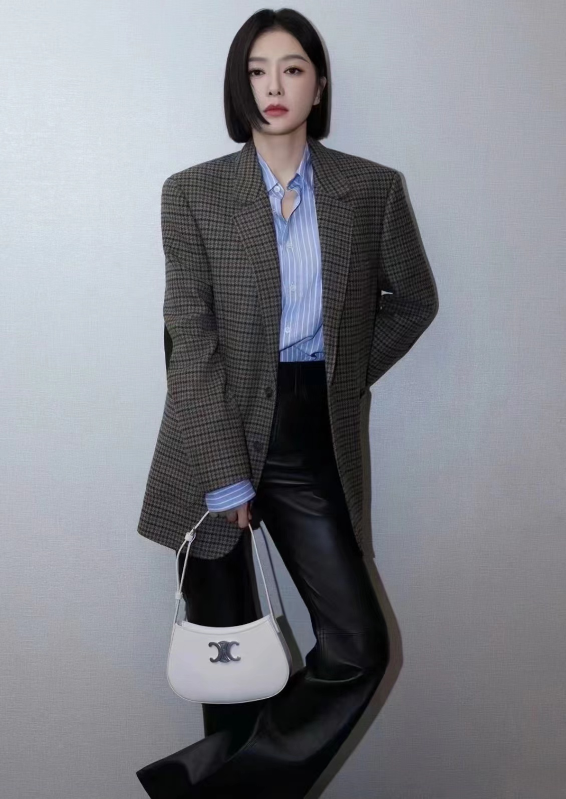 Celine Tilly armpit bag Qin Lan same style