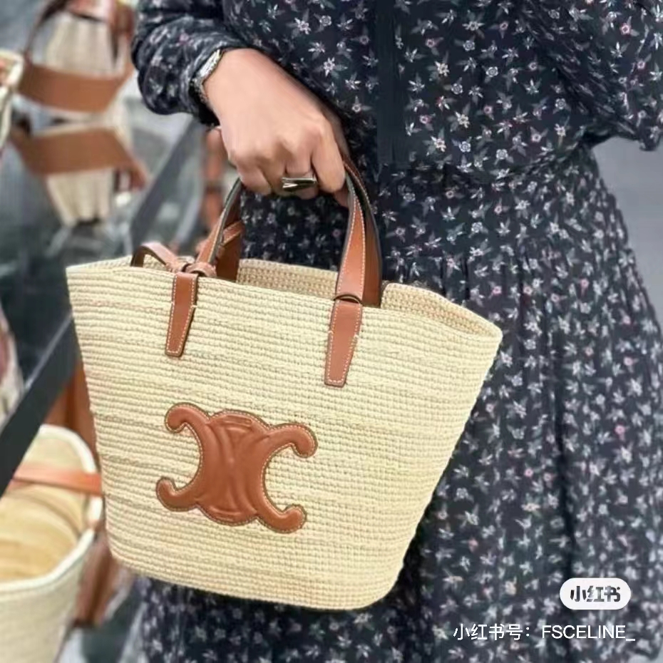 Celine A must-have straw bag