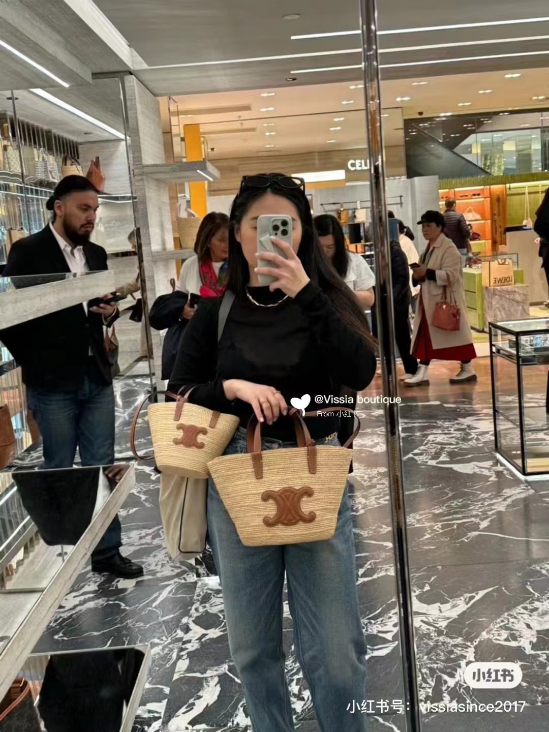 Celine A must-have straw bag