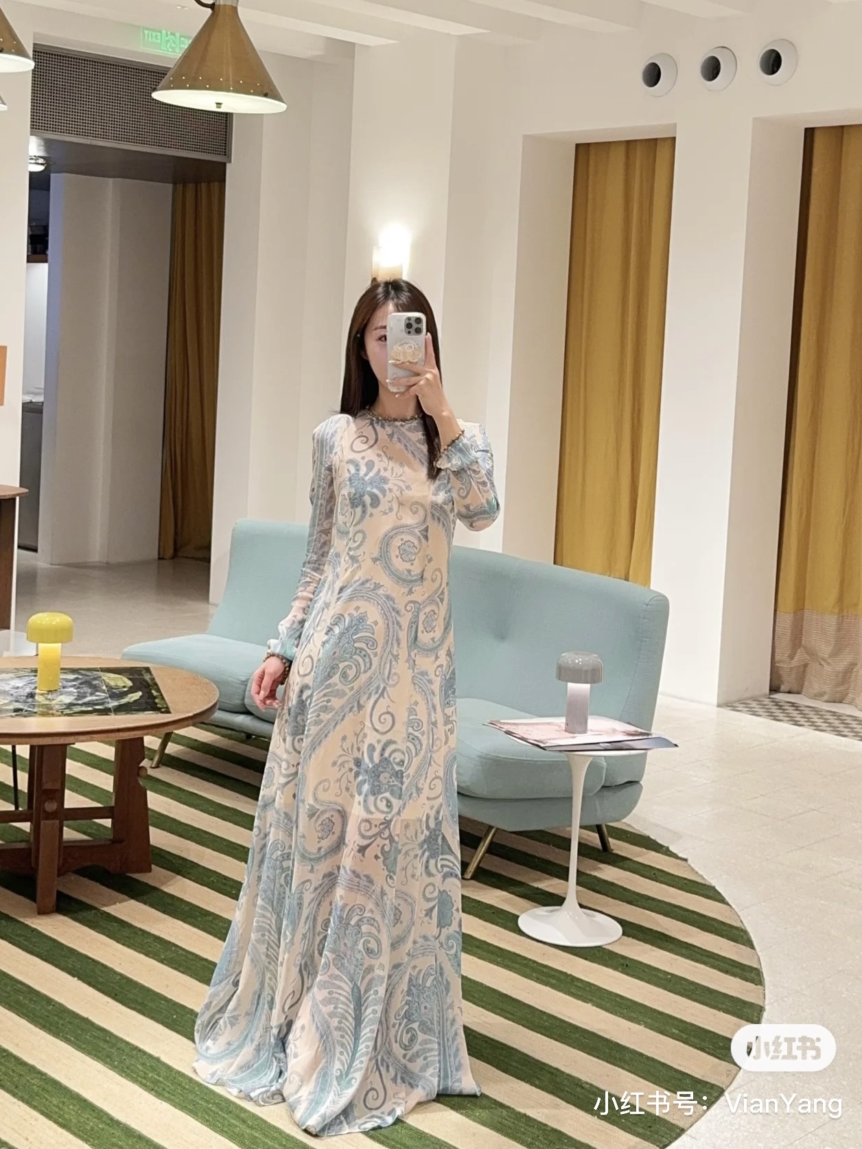 NO:327617,Model number G25041982 ZIMMERMA*N Australia brand High-end customized light and flowing fiber silk fabric, vacation style retro printed beaded edge decoration, slim and slim long sleeve dress, extended version long skirt, solid color suspender base skirt delivery belt!  1.2.3.4 (2-size inner lining bust 88, 68-sleeved fabric without shoulder straps; skirt bust 100, waist 86, rotator sleeve 73, skirt length 144), skirt , alexander wang19860909款号G25041982 ZIMMERMA*N兹默曼澳洲品牌 高端定制轻薄飘逸纤维丝面料、度假风复古印花串珠边装饰 修身显瘦大摆长袖连衣裙加长版长裙纯色吊带打底裙配送腰带！1.2.3.4（2码内衬胸围88,衣长68不含肩带面料高弹；裙胸围100,腰围86,连肩袖73,裙长144）,,skirts,alexander wang,Women's clothing