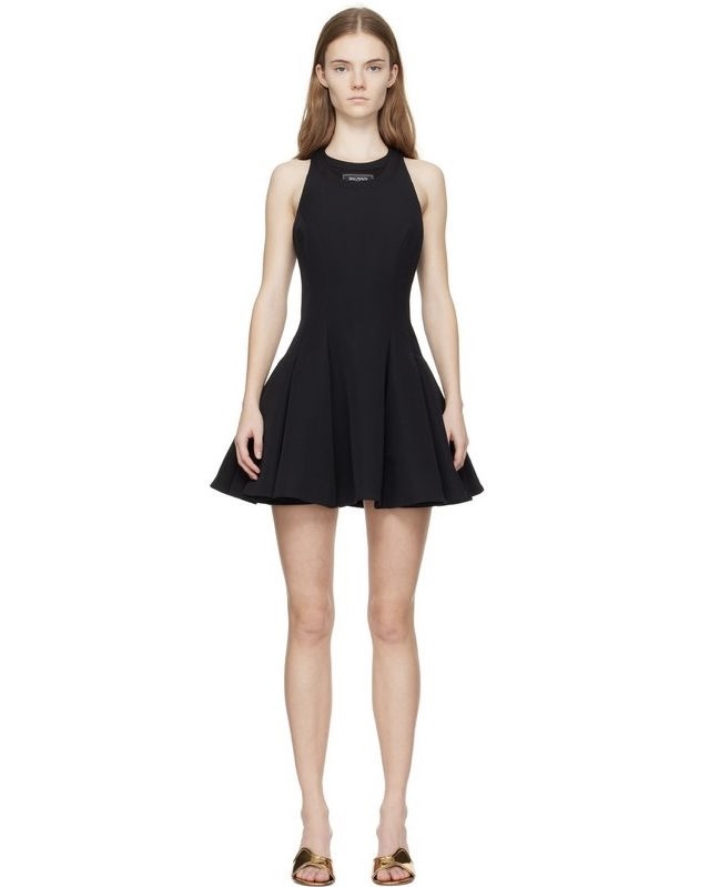 NO:420456,Model number G25052827 BALMA*N Balmain new model is available!  High-end boutique exclusive custom original mold letter logo zipper fake two-piece design black small cloth logo slim and pleated large sleeveless dress umbrella skirt!  Ony white, black, (Size S bust 84, waist 68, skirt length 81) hair, balmain, balmain, skirt, alexander wang19860909款号G25052827 BALMA*N巴尔曼新款上新！高端精品独家定制原版开模字母logo拉链假两件设计黑色小布标修身显瘦压褶大摆无袖连衣裙伞裙！米白色、黑色、（S码胸围84,腰围68,裙长81）发,,balmain,balmain,skirts,alexander wang,Women's clothing