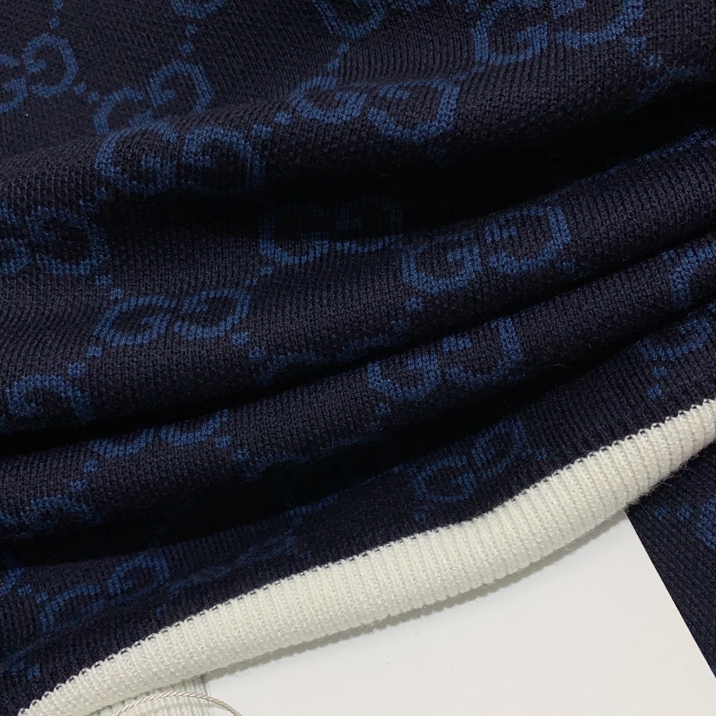 款号D GUCC*新款 经典菱格老花GG字母logo撞色边拼接修身显瘦弹力短袖针织衫上衣！𝐒𝐌𝐋 （M码