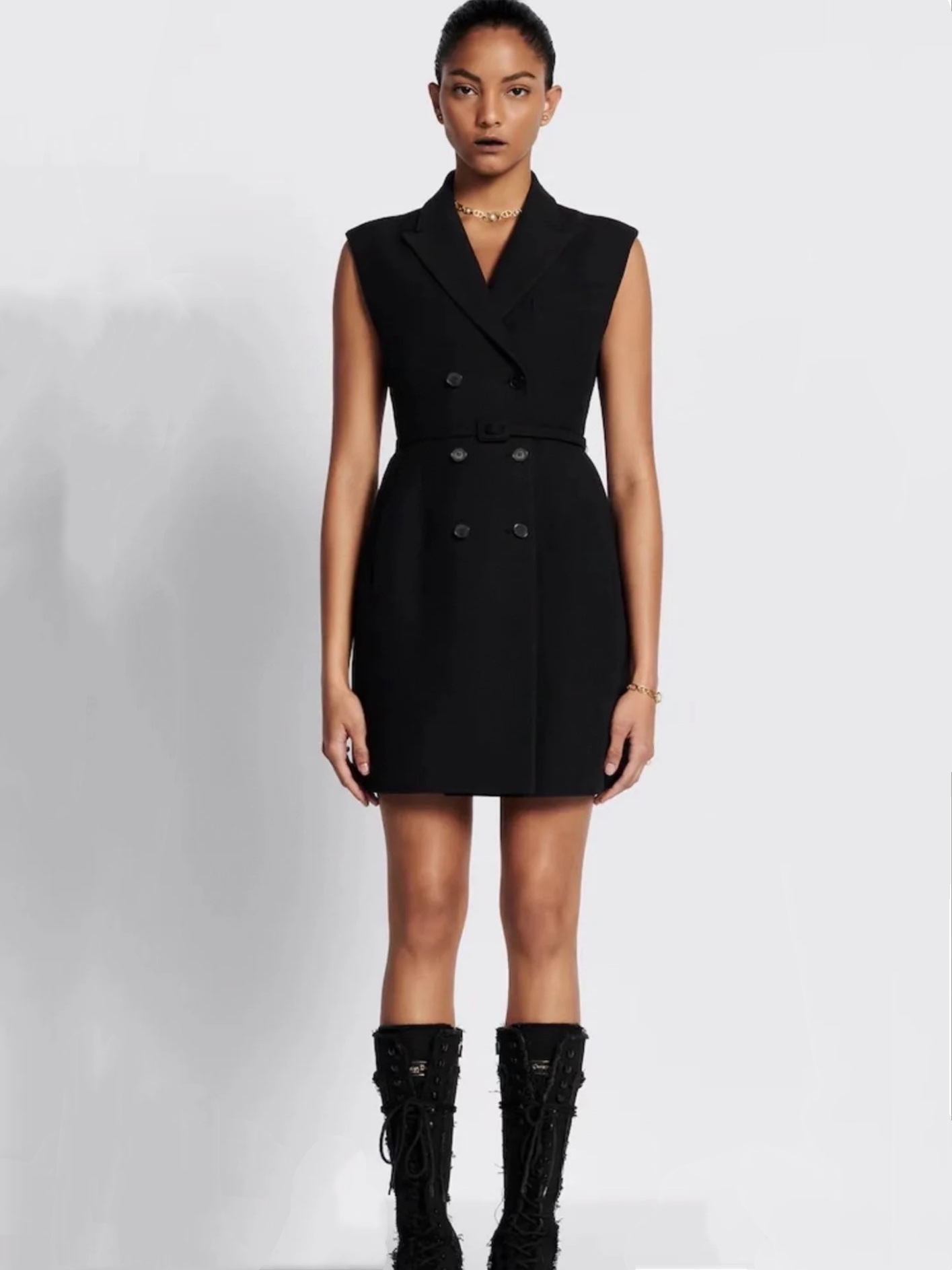 NO:424184,Model number G25053087 Dio* new high-end boutique custom D home original letter logo double-breasted slim fit and sleeveless vest dress with belt!  Black, apricot color, 36.38.40.42 (38 size bust 90, waist 78, skirt length 88) hair, dior, dior, skirt, alexander wang19860909款号G25053087 Dio*新款高端精品定制D家原版字母logo双排扣修身显瘦无袖马甲连衣裙配腰带！黑色、杏色、36.38.40.42（38码胸围90,腰围78,裙长88）发,,dior,dior,skirts,alexander wang,Women's clothing