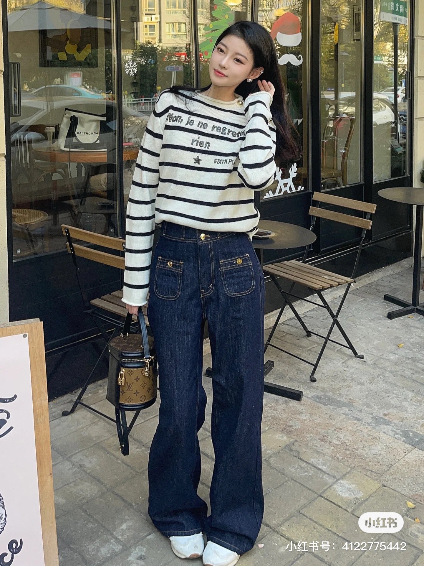 NO:447578,Model number G25071638 Celin* new model high-end custom original logo hardware accessories, flip double pocket medium and high waist straight jeans and trousers!  Dark blue, 24-25-26-27-28-29-30 (27 size waist circumference 70 no elasticity, trousers length 105/waist circumference ±2) hair, celine, jeans, alexander wang19860909款号G25071638 Celin*思琳新款 高端定制原版logo五金配件、翻盖双口袋中高腰直筒牛仔裤长裤！深蓝色,24-25-26-27-28-29-30（27码腰围70无弹力,裤长105/腰围±2）发,,celine,jeans,alexander wang,Women's clothing
