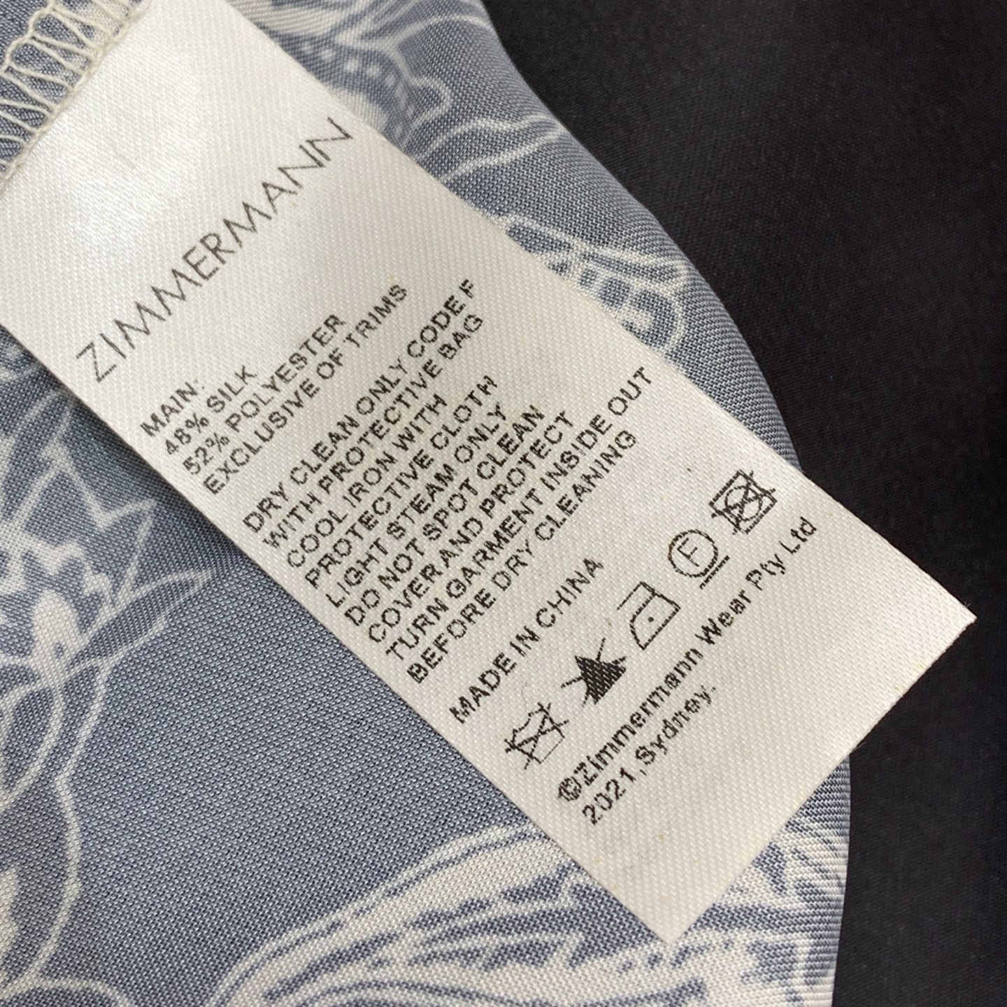 Zimmermann Silk Blend Two-Piece Set: Vintage Print Blouse & Wide-Leg Pants 7 i1753200562199 3661 0 6